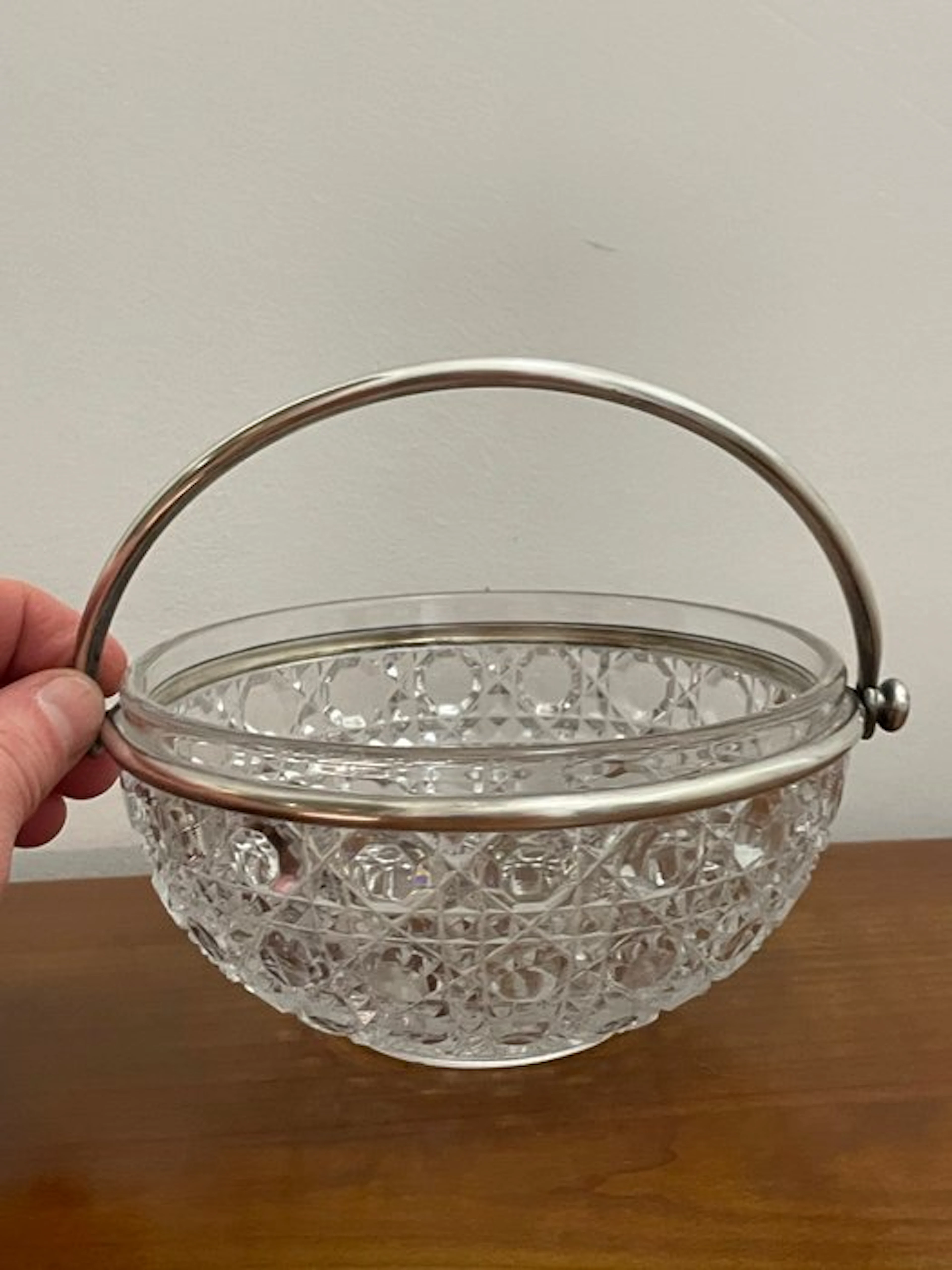 Baccarat - Bucket - Diamonds and Gemstones. - Crystal, silver metal