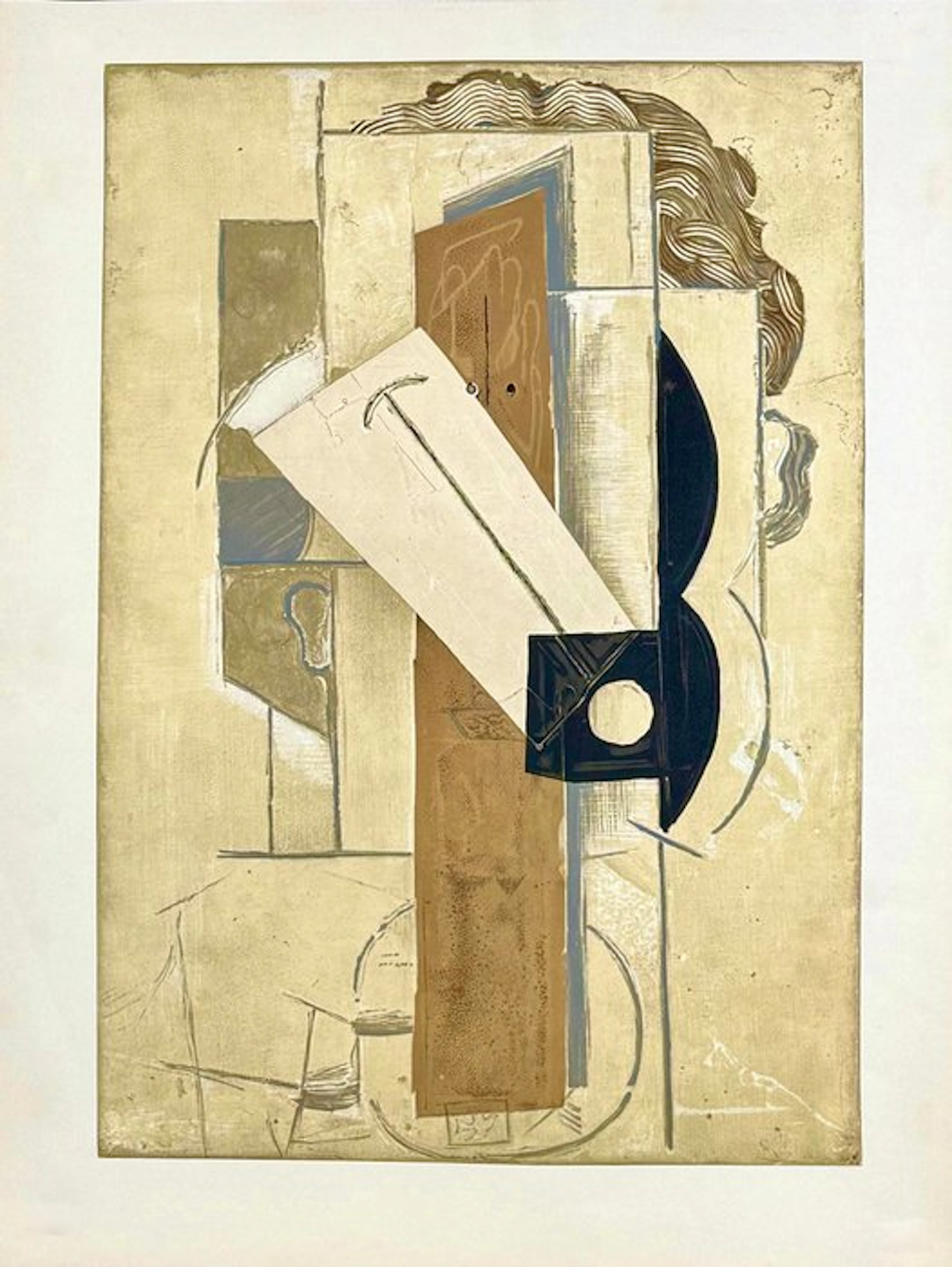 Pablo Picasso (1881-1973), after - Tête de jeune fille à la colombe