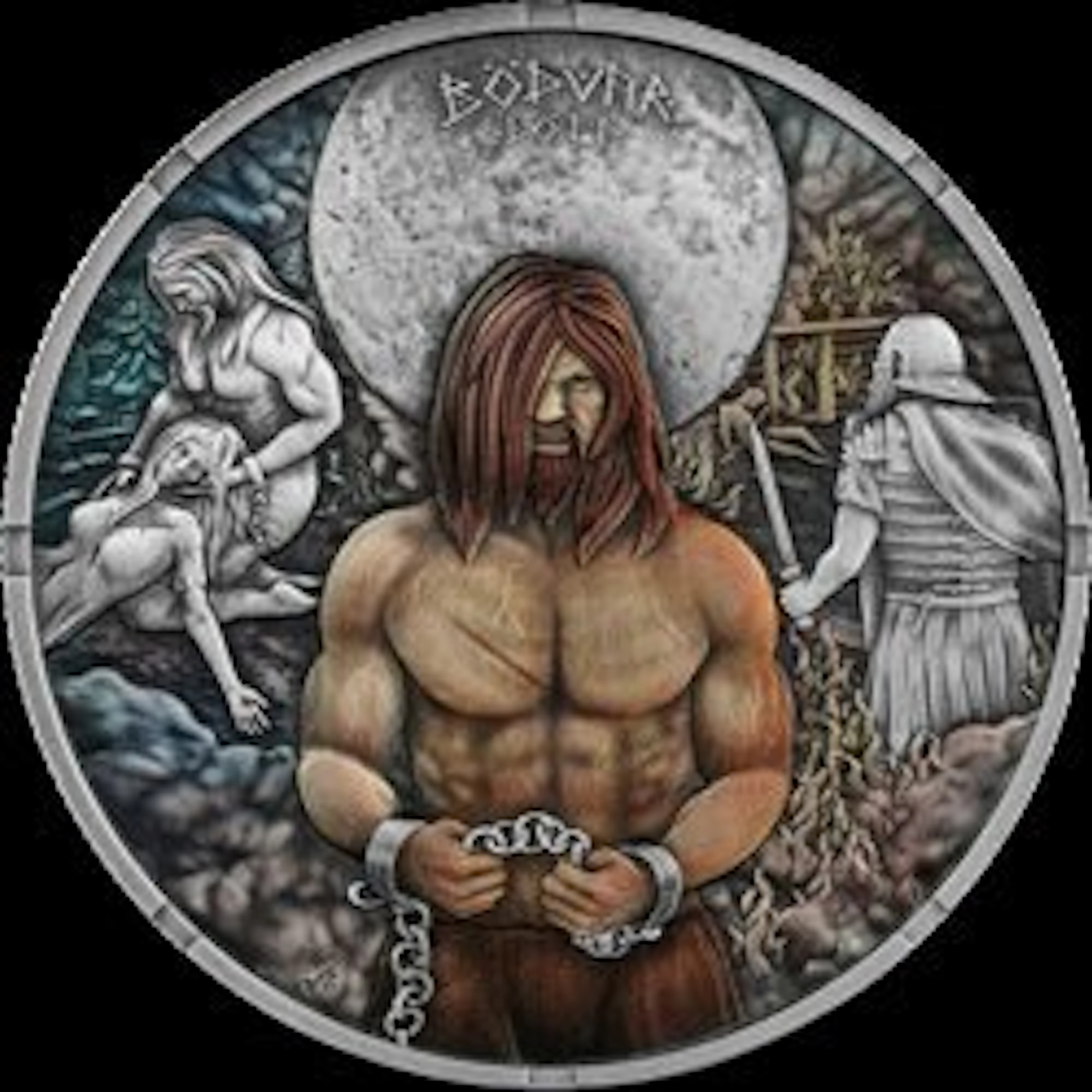 Germania. 5 Mark 2026 Loss Vengeful Bödvar Saga 1 Oz (.999)