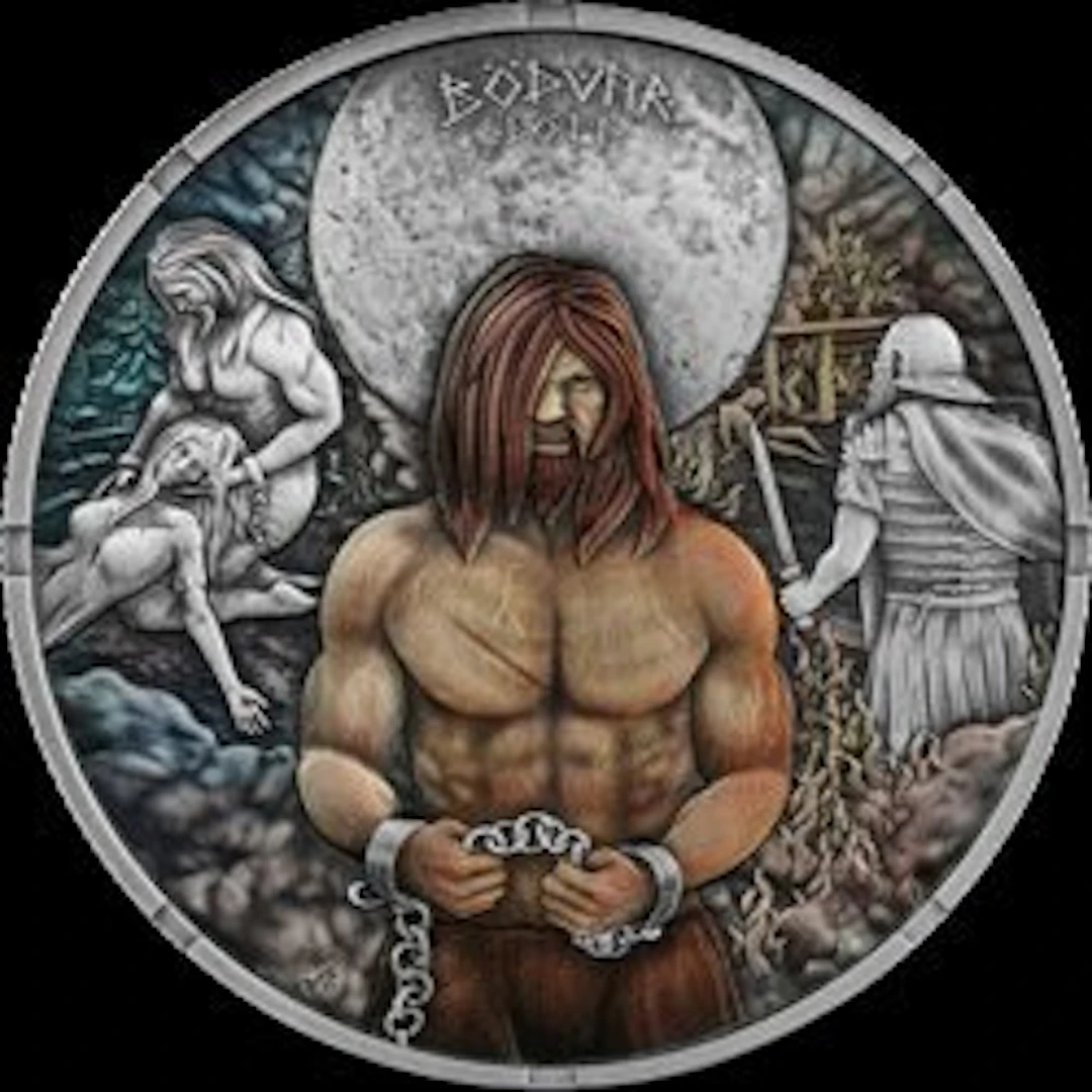 Germania. 5 Mark 2026 Loss Vengeful Bödvar Saga 1 Oz (.999)