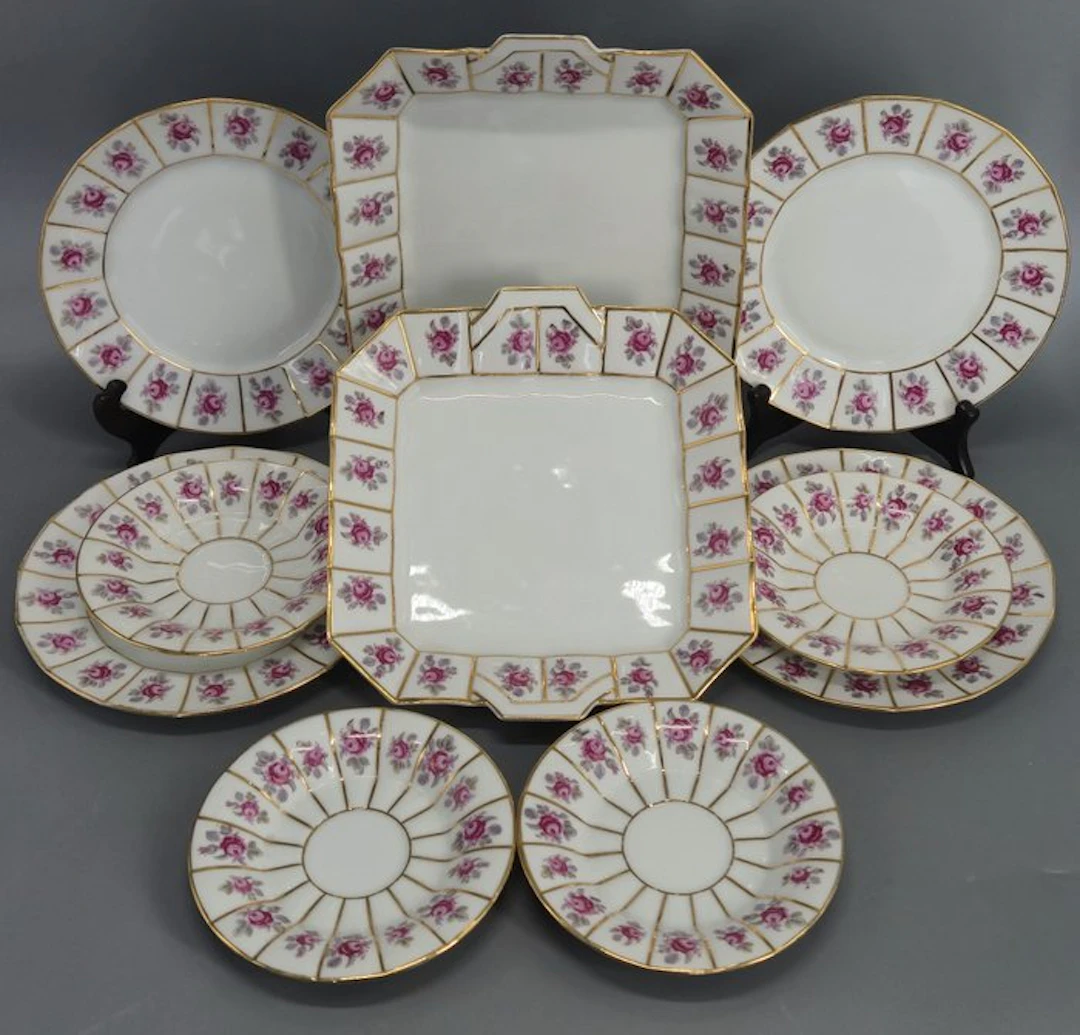Dinner set - Fürstenberg Porzellan – 10-teiliges...
