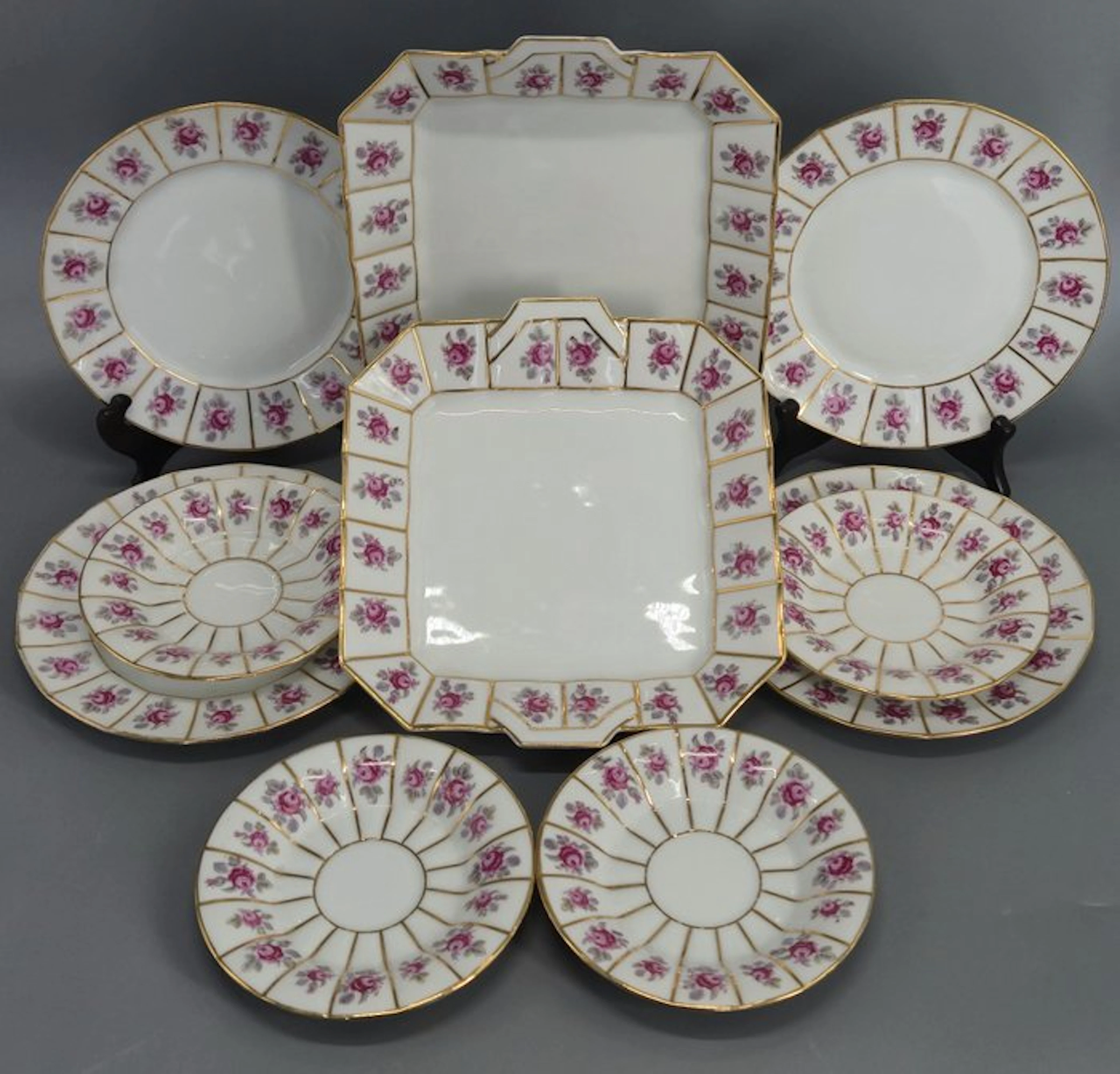 Dinner set - Fürstenberg Porzellan – 10-teiliges...