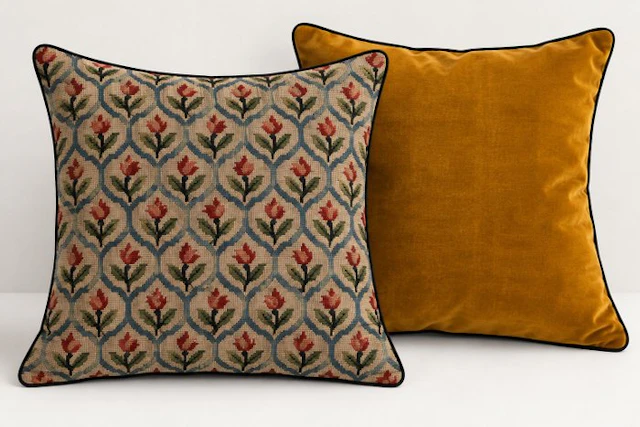 Lelièvre Paris - One cushion made with Lelièvre fabric...