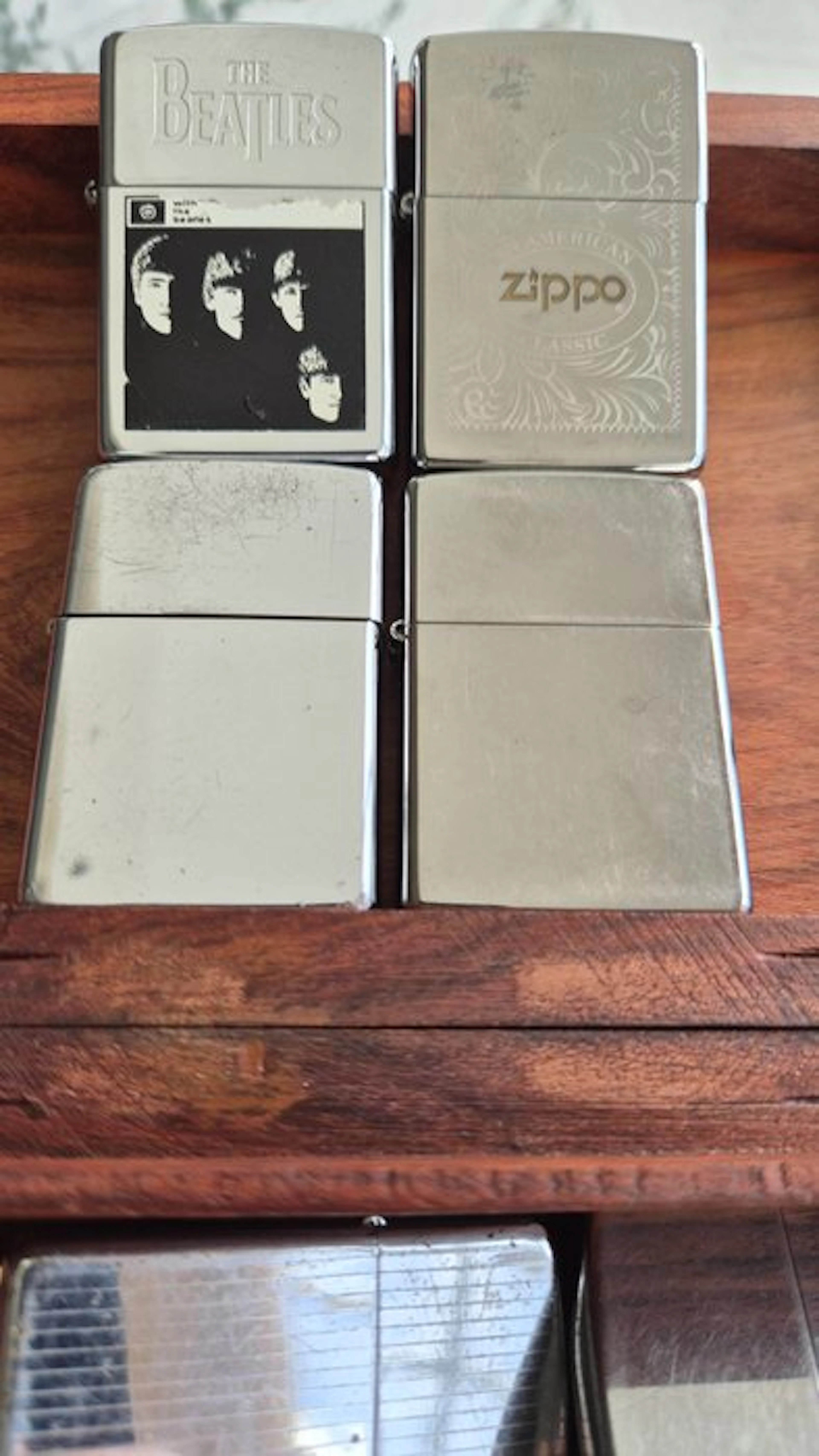 Zippo - Pocket lighter - Steel (stainless) - (4)