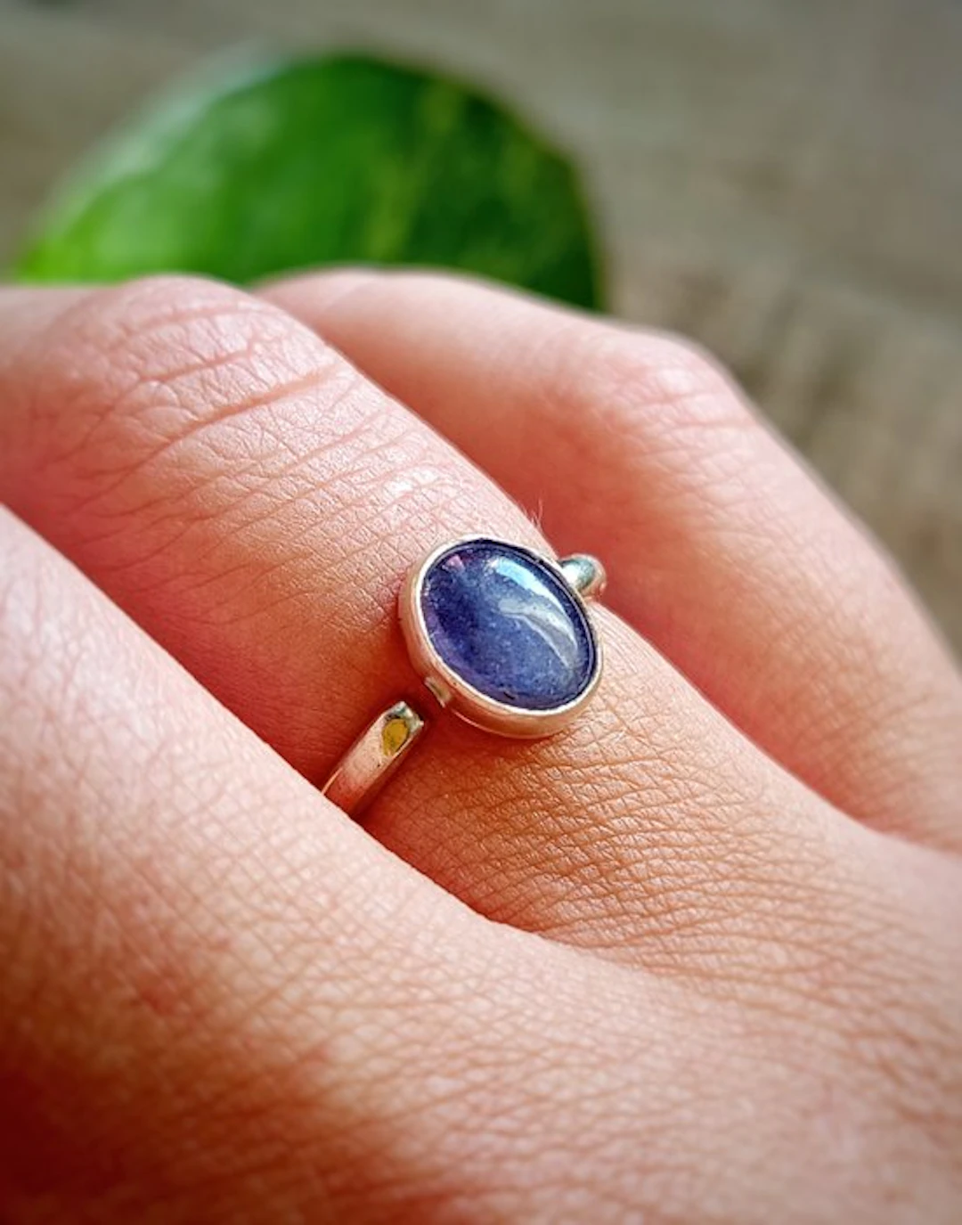 Handmade ring 'Oltre' with adjustable size