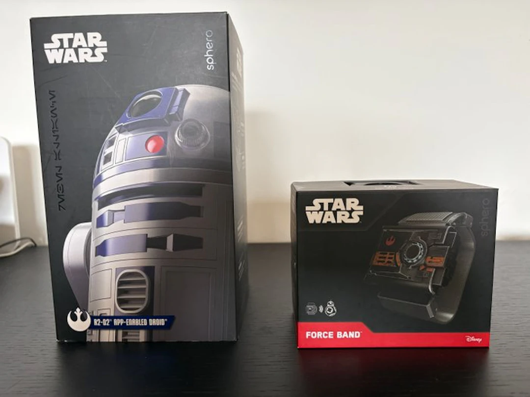 Star Wars - Sphero R2-D2 Droid & Force Band - Complete In...