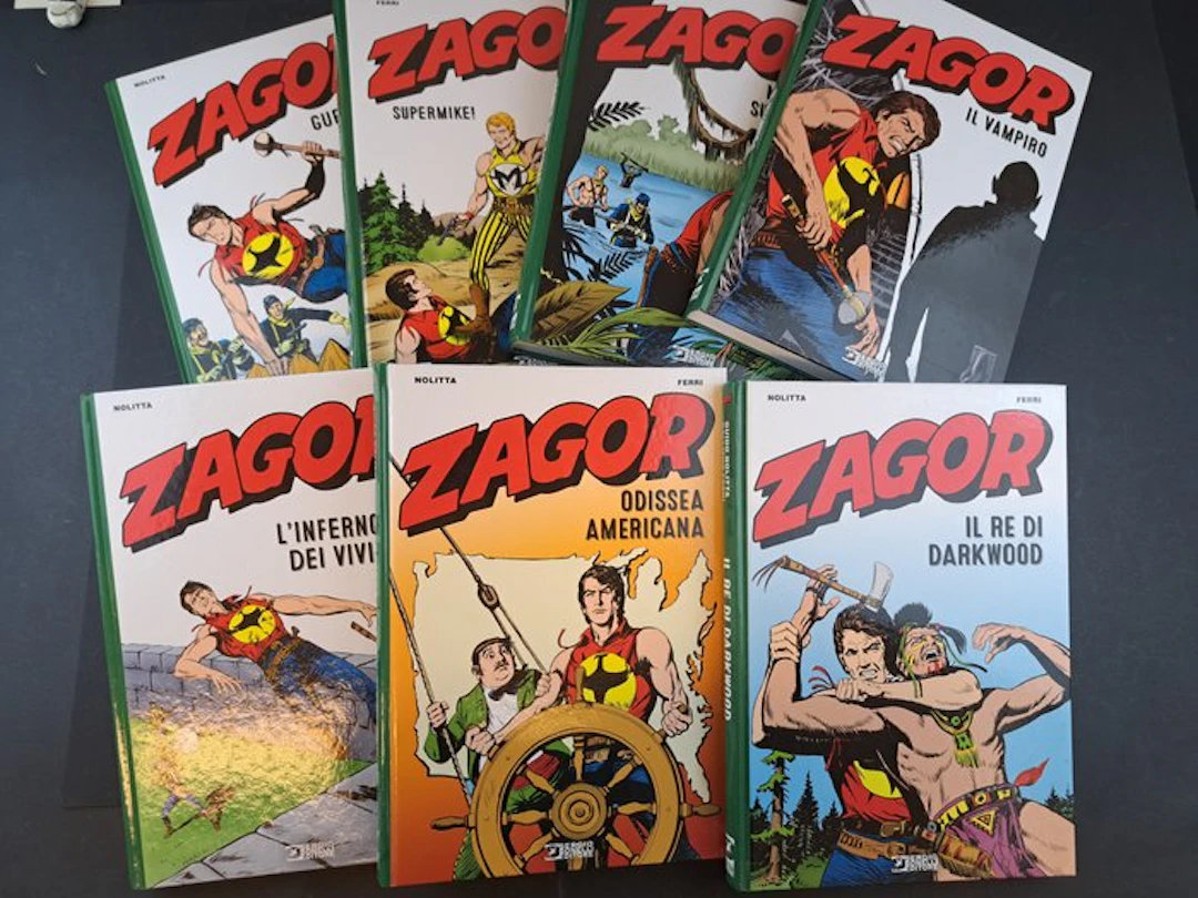 Zagor: Il Re di Darkwood e Altri - 7 Comic
