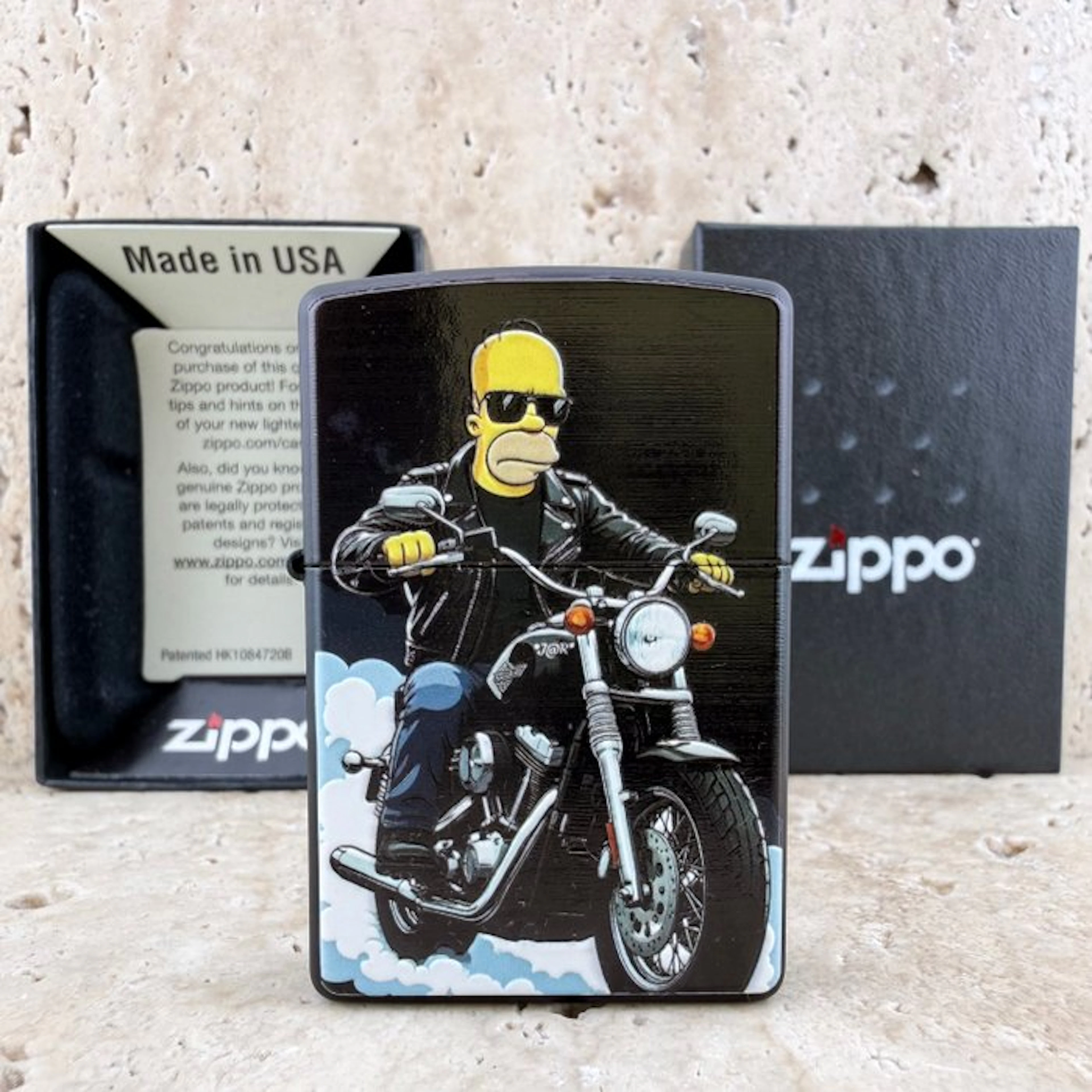Zippo - Homer Terminator - No reserve price - Pocket lighter - Brass