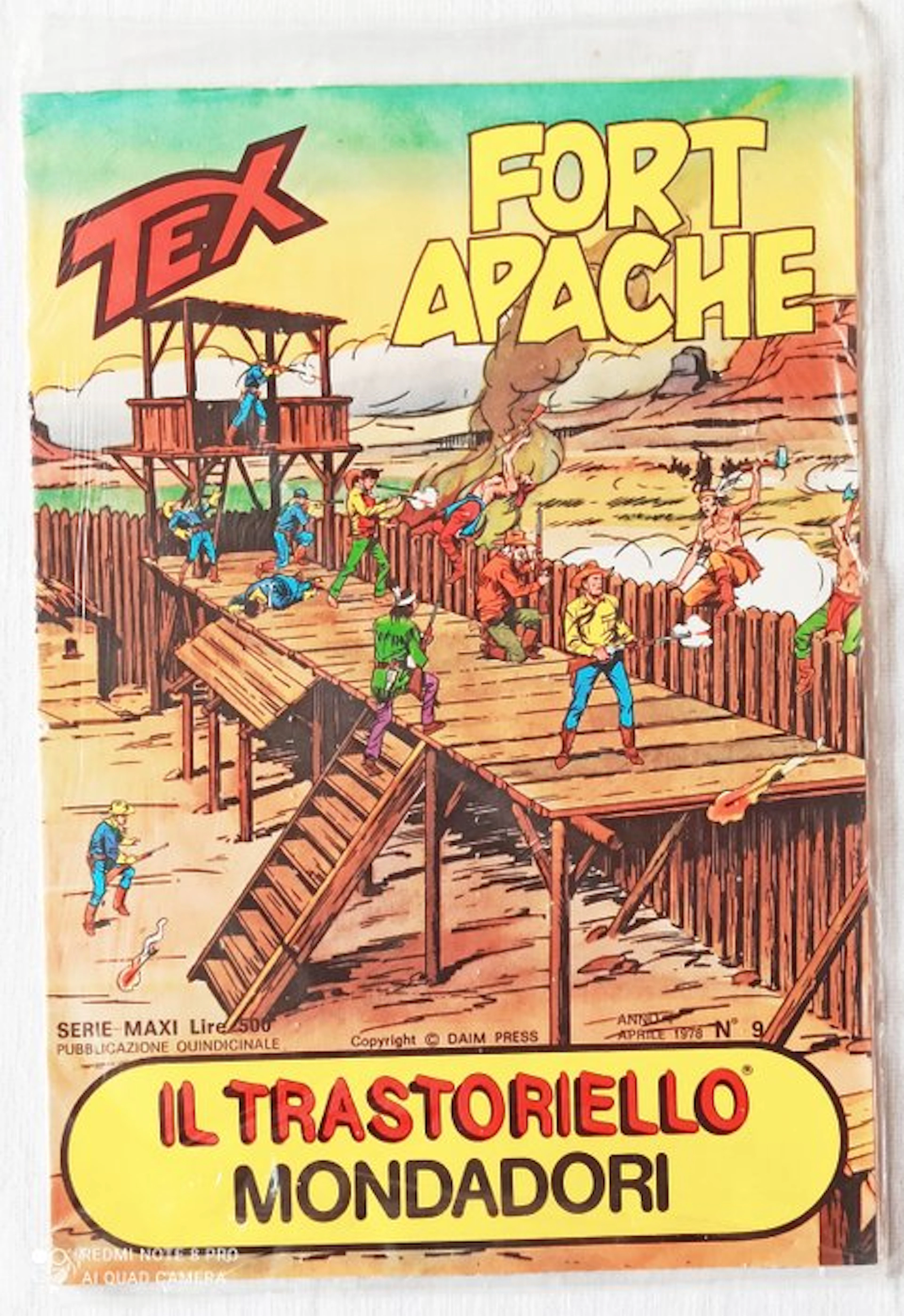 Tex - Il Trastoriello "Fort Apache" blisterato - 1 Comic - First edition - 1978