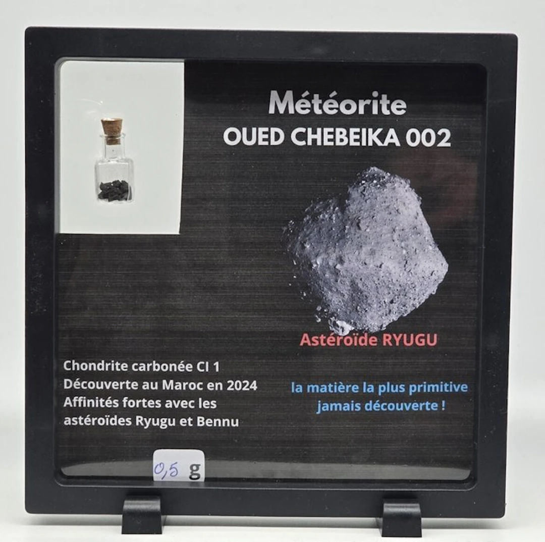The Grail ! Carbonaceous CI 1 Oued Chebeika 002 from Morocco, - 0.5 g