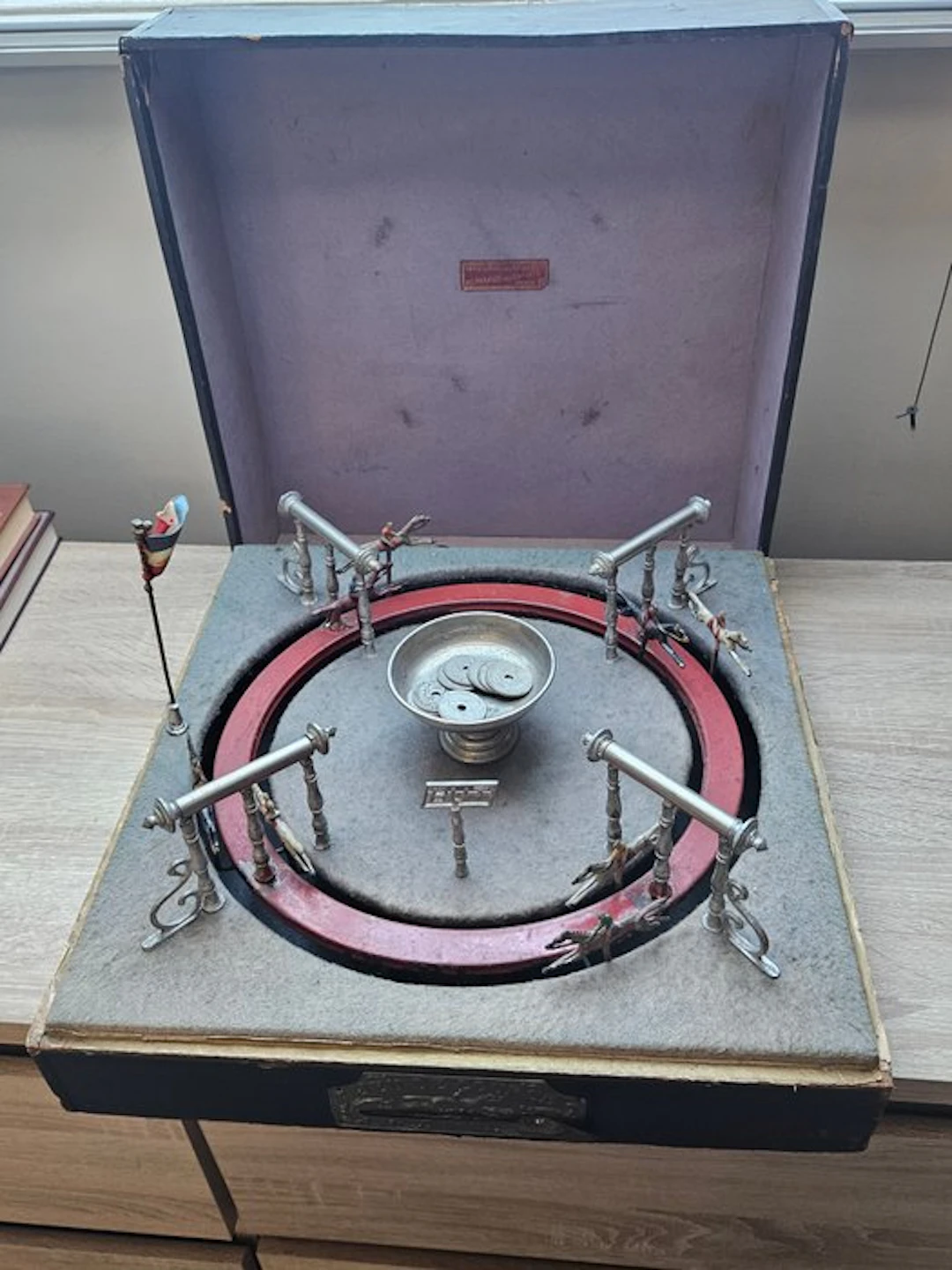 Jep - Tin toy - jeux de comptoire jeux de course de 8 cheveaux - France