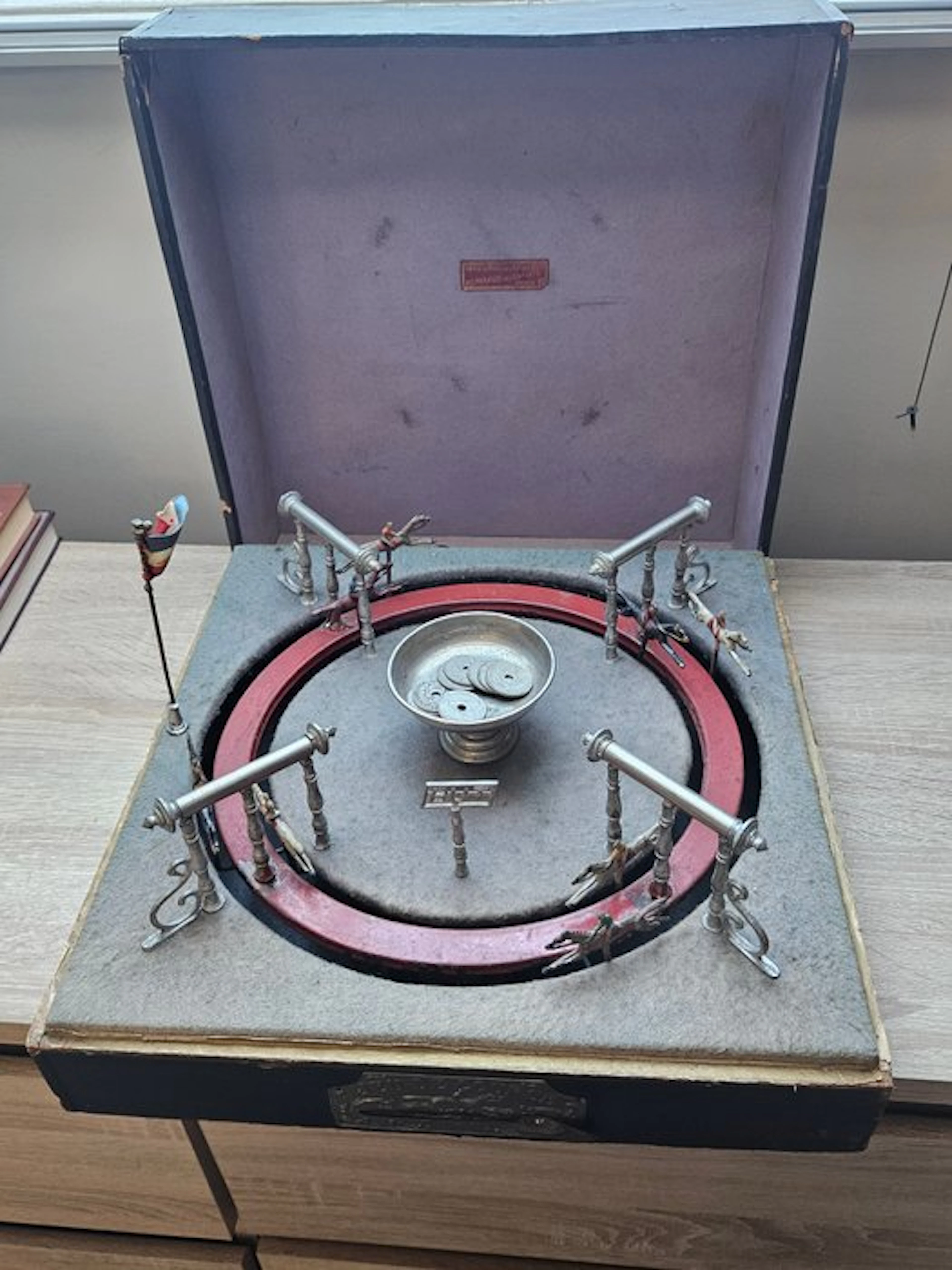Jep - Tin toy - jeux de comptoire jeux de course de 8 cheveaux - France