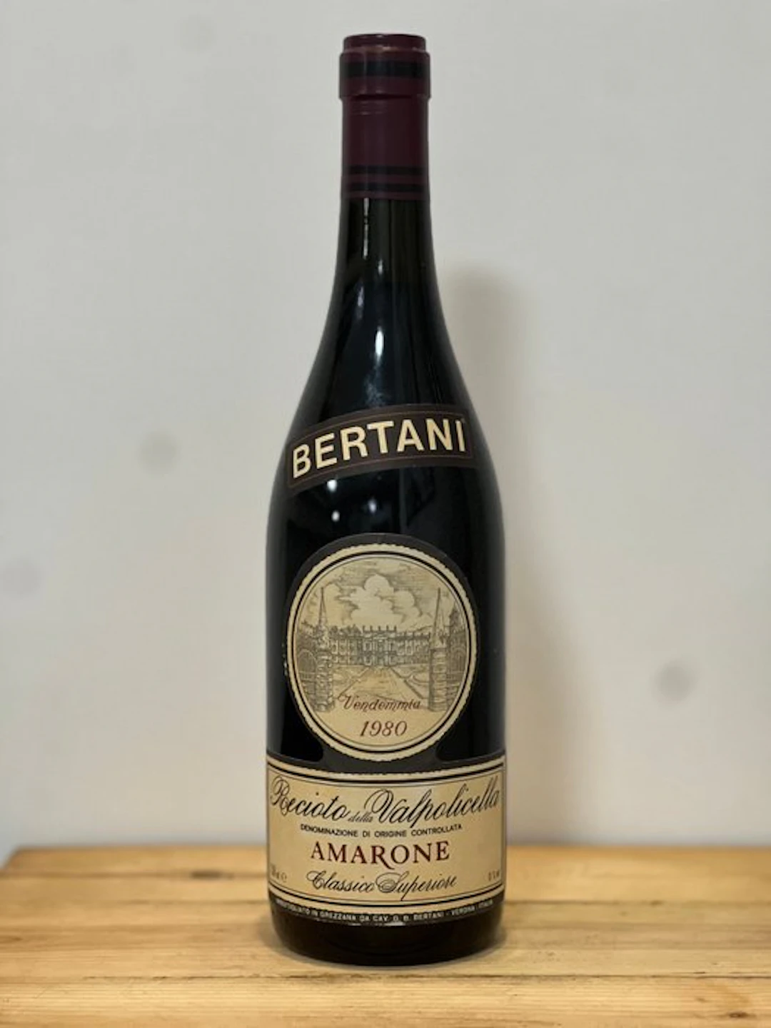 1980 Bertani - Amarone della Valpolicella - 1 Bottle (0.75L)
