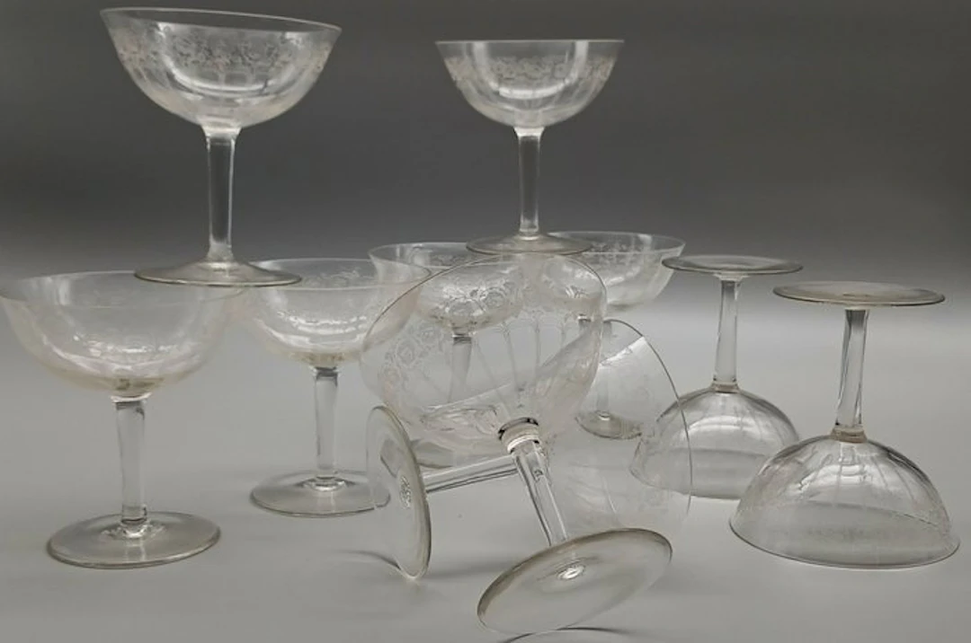 H.C. FRY - Drinking service (10) - Crystal