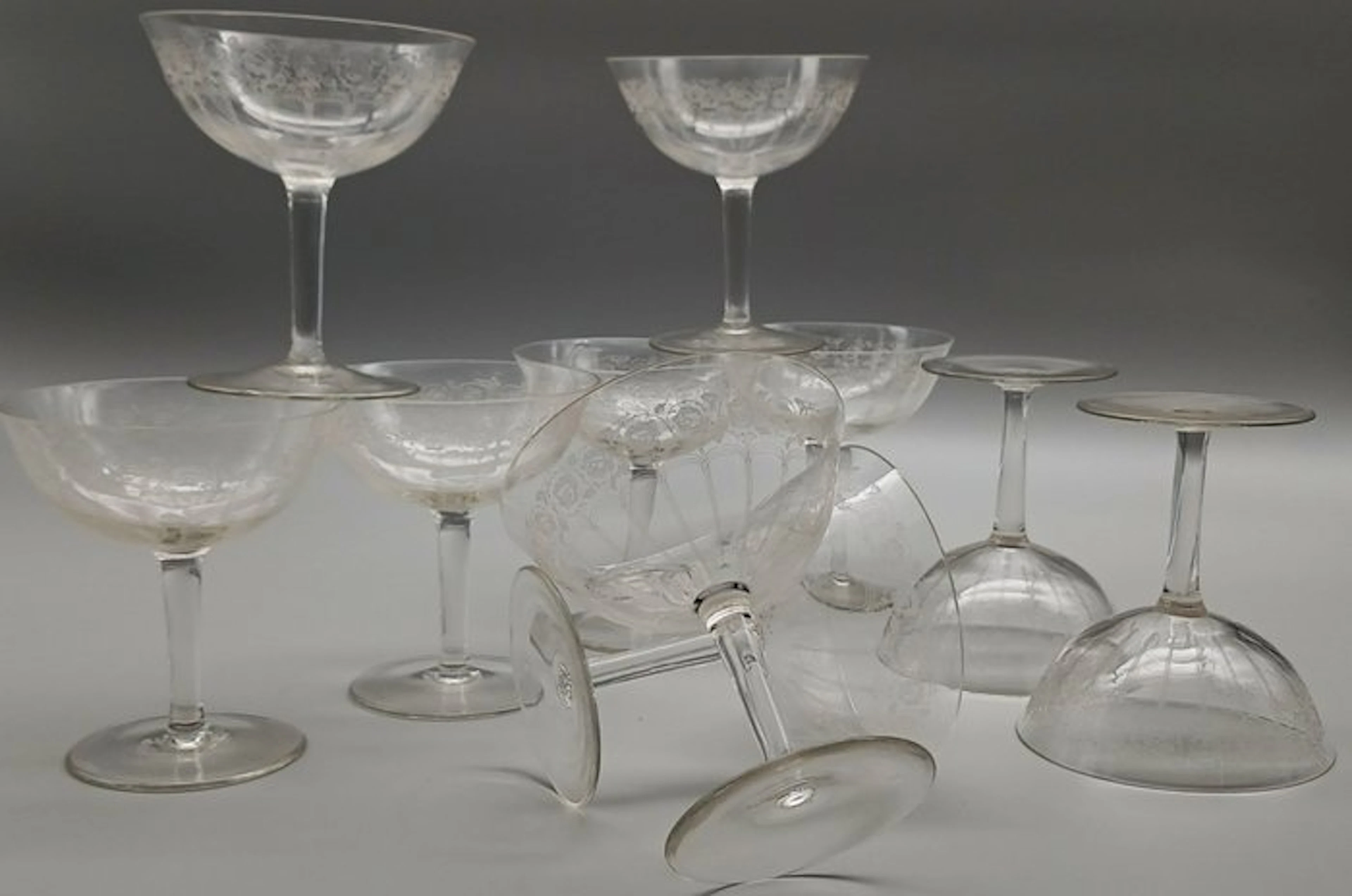 H.C. FRY - Drinking service (10) - Crystal