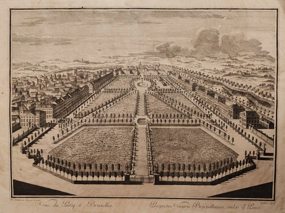 Belgium - Brussels; Ambrogio Orio (1737–1825) - Vue du...