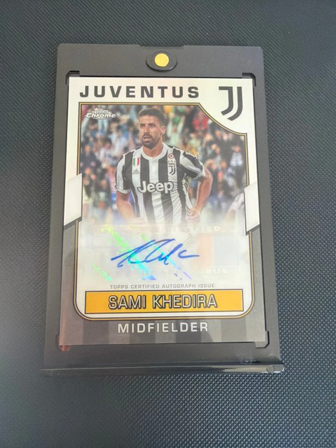 2022/23 Topps Chrome Juventus Sami Khedira Autogrammkarte...