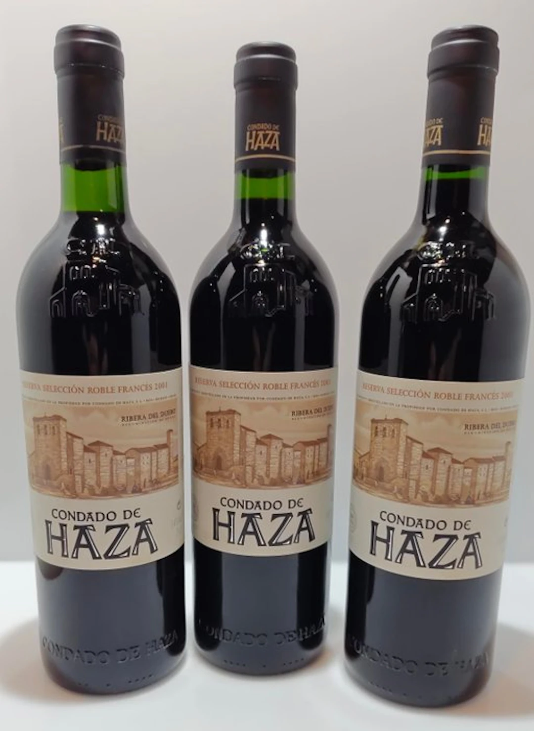 2001 Condado de Haza, Reserva Seleccion - Ribera del Duero - 3 Bottles (0.75L)