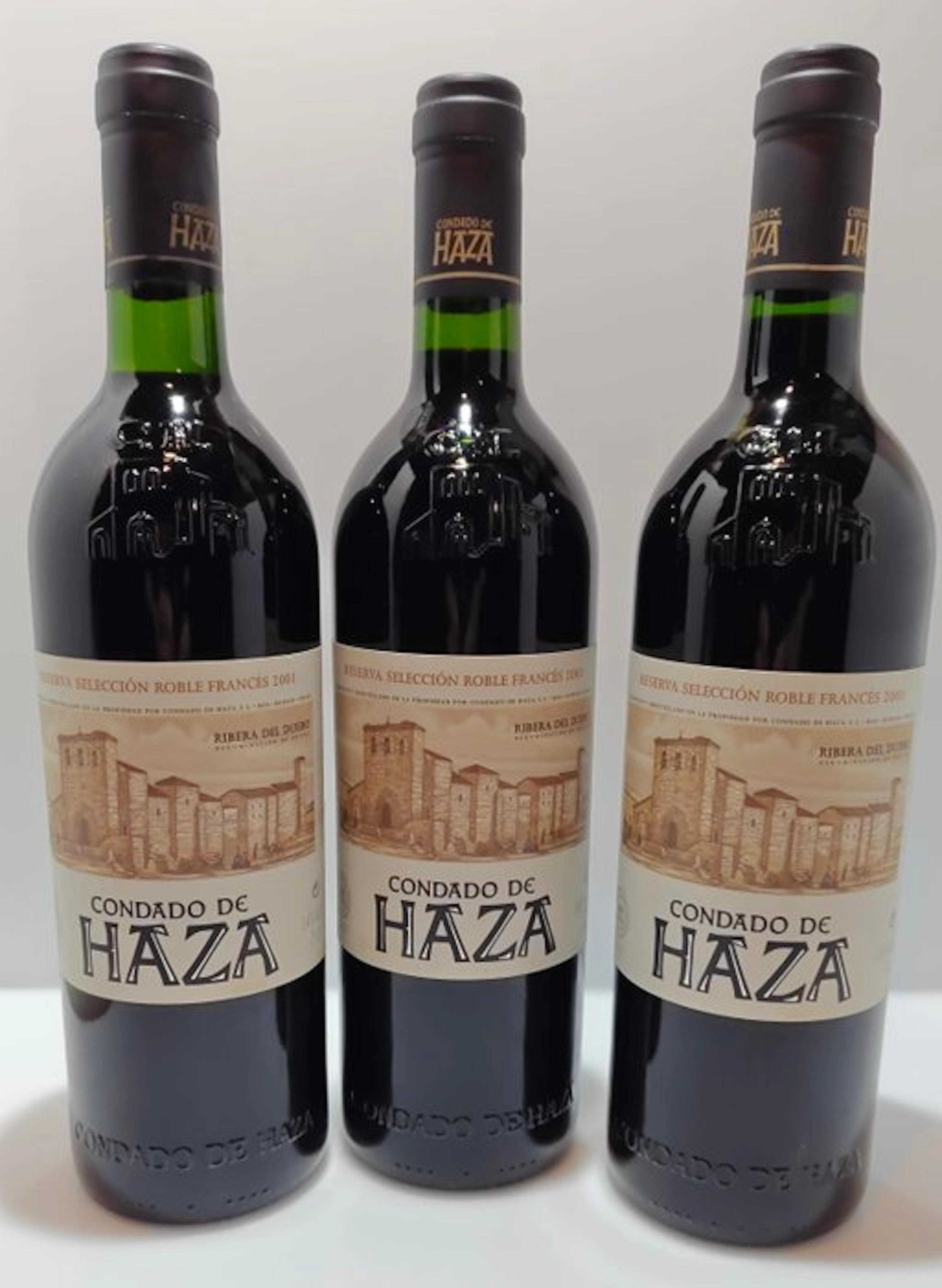 2001 Condado de Haza, Reserva Seleccion - Ribera del Duero - 3 Bottles (0.75L)