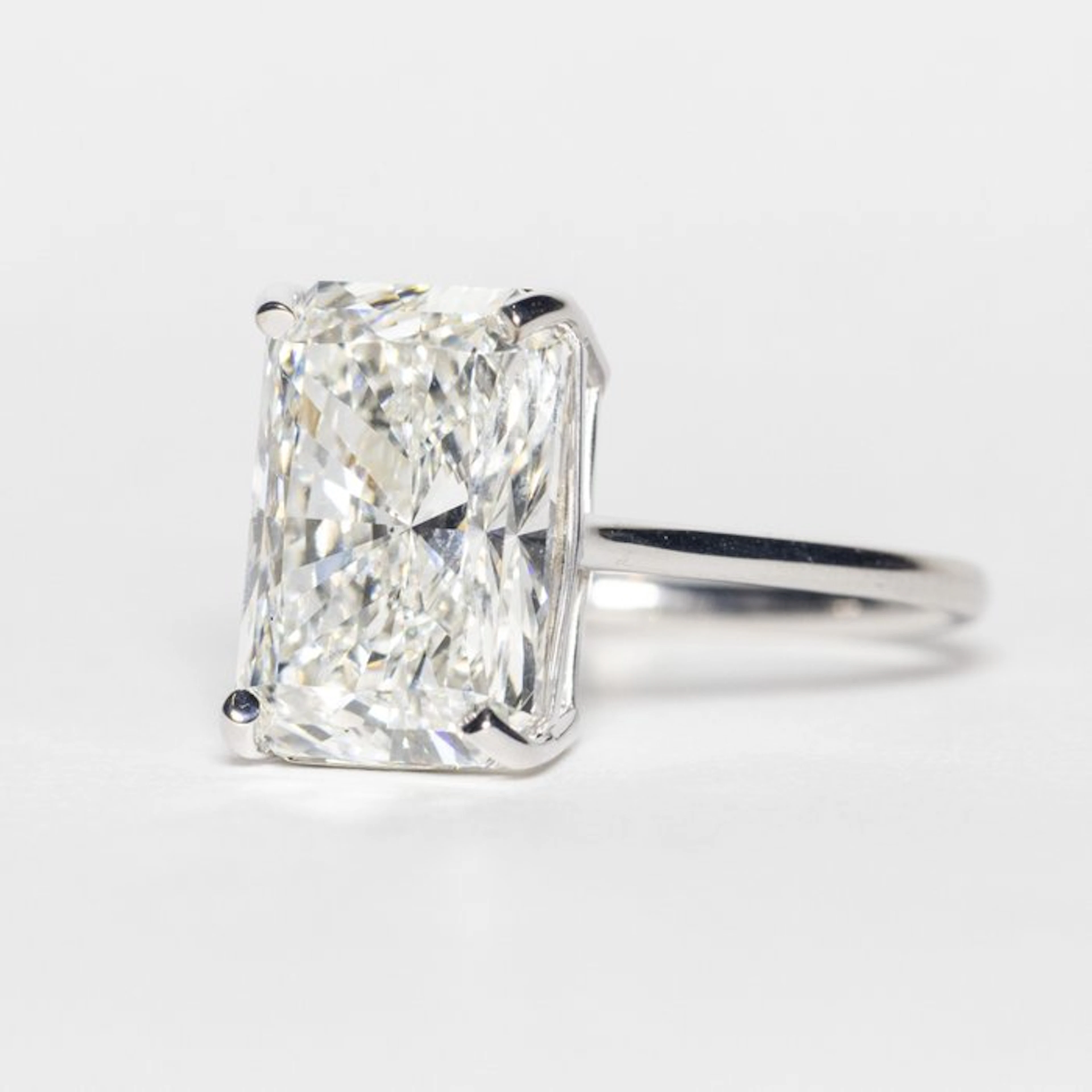 No reserve price - Engagement ring - 18 kt