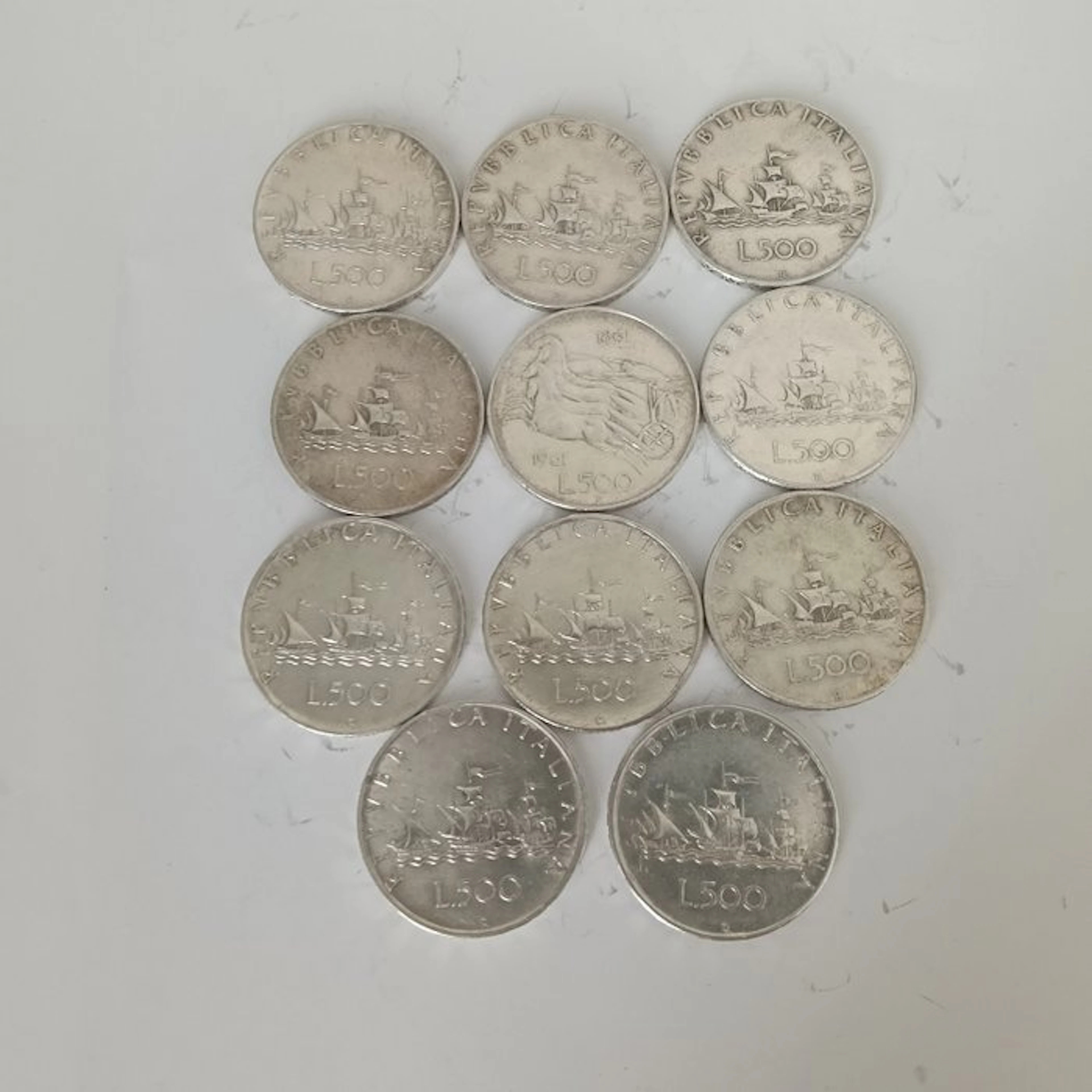 Italy. 500 lire Argento (No reserve price)