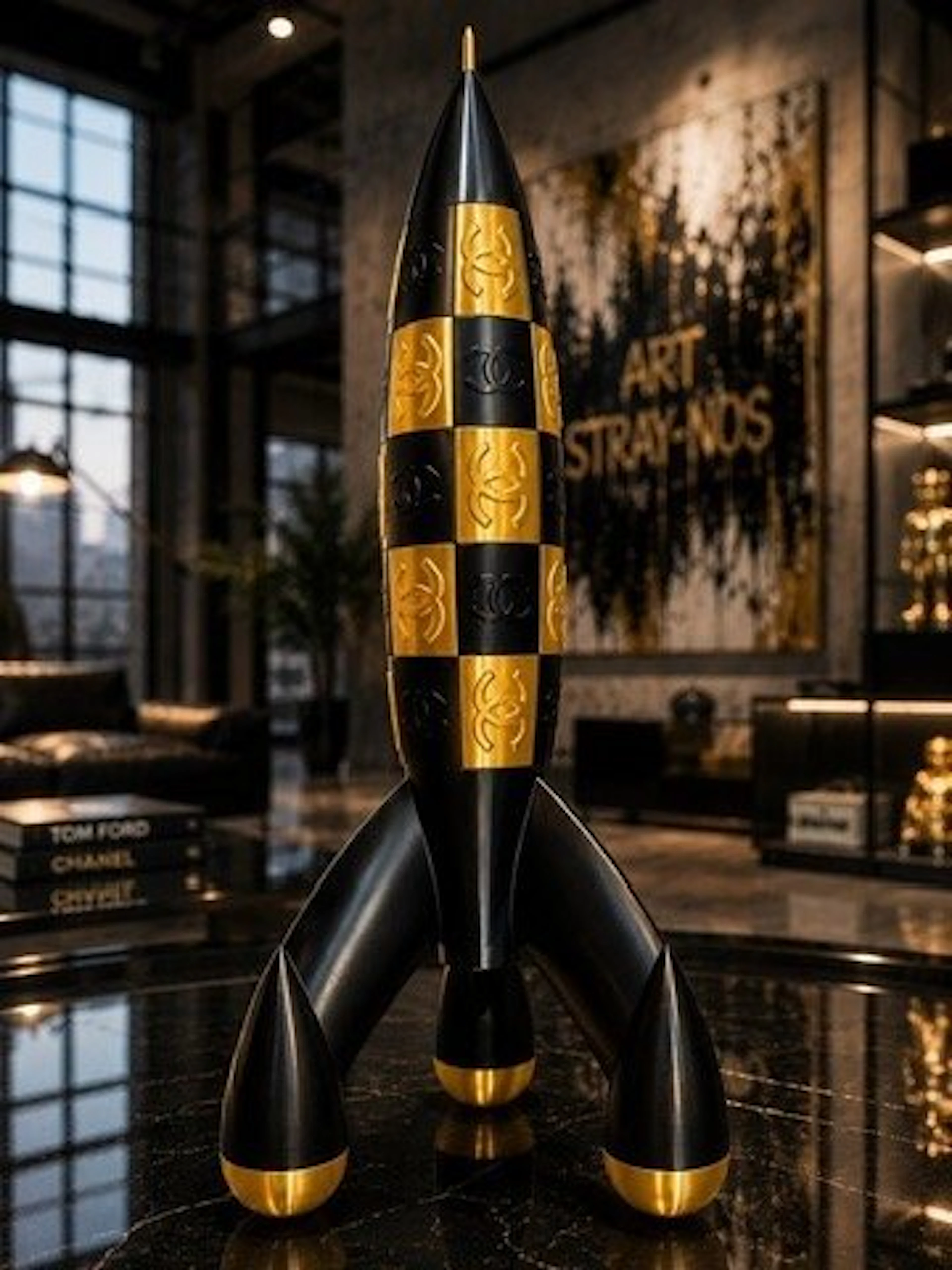 Art Stray-Nos - New collection " Haute couture Chanel , Orbit N°5 ".
