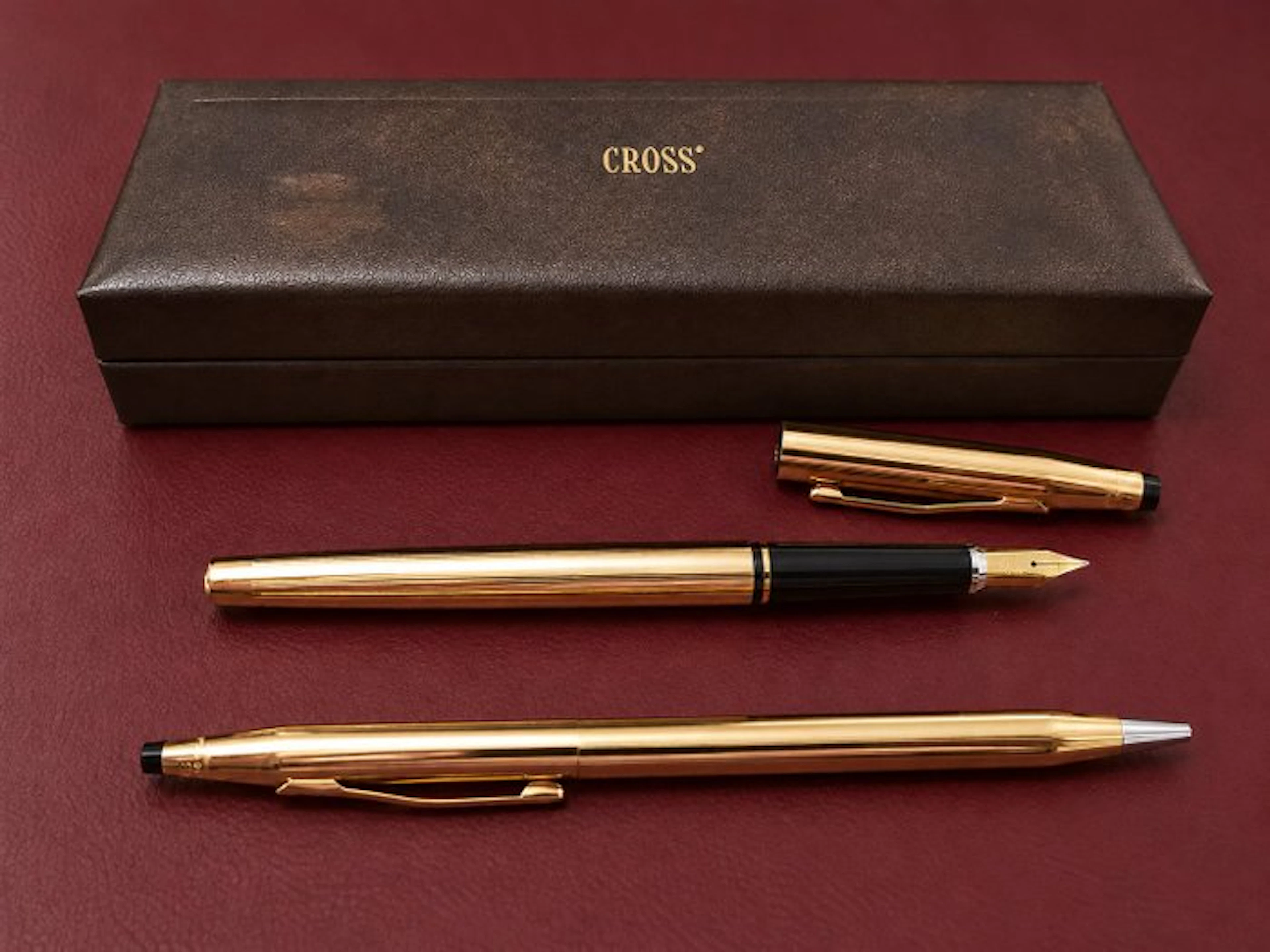 Cross - Classic Century 1506 (14k Nib) e 1502 - No reserve price - Pen set