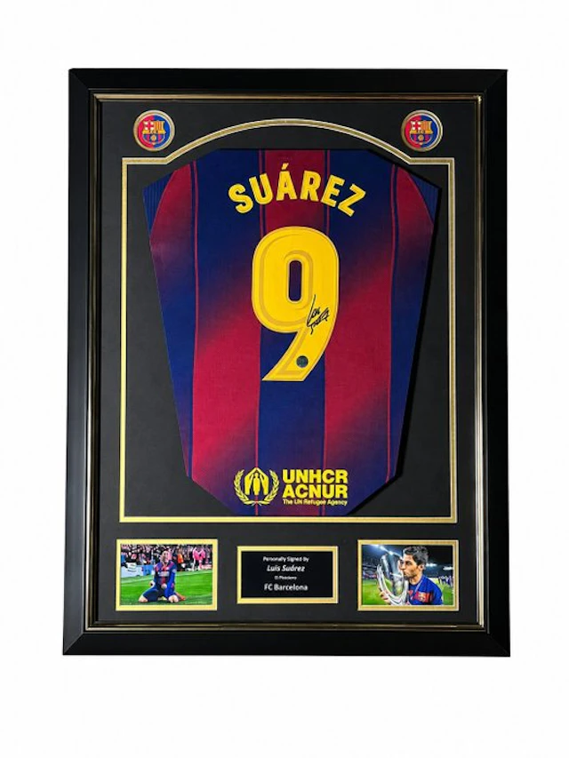 FC Barcelona - Spanish Football League - Luis Suarez...