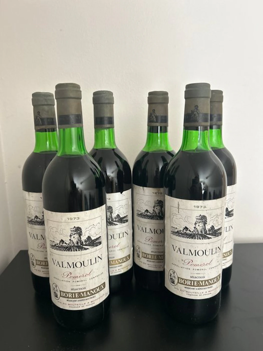 1973 Valmoulin - Pomerol - 6 Bottles (0.75L)