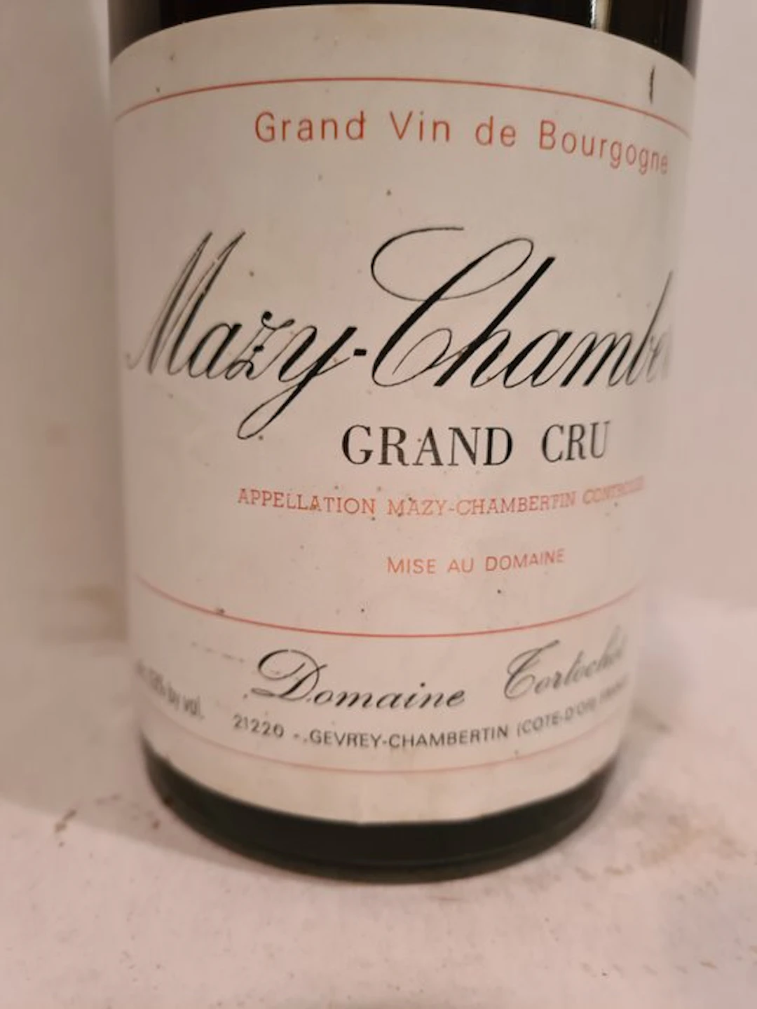 1993 Domaine Tortochot - Mazis-Chambertin Grand Cru - 1 Bottle (0.75L)