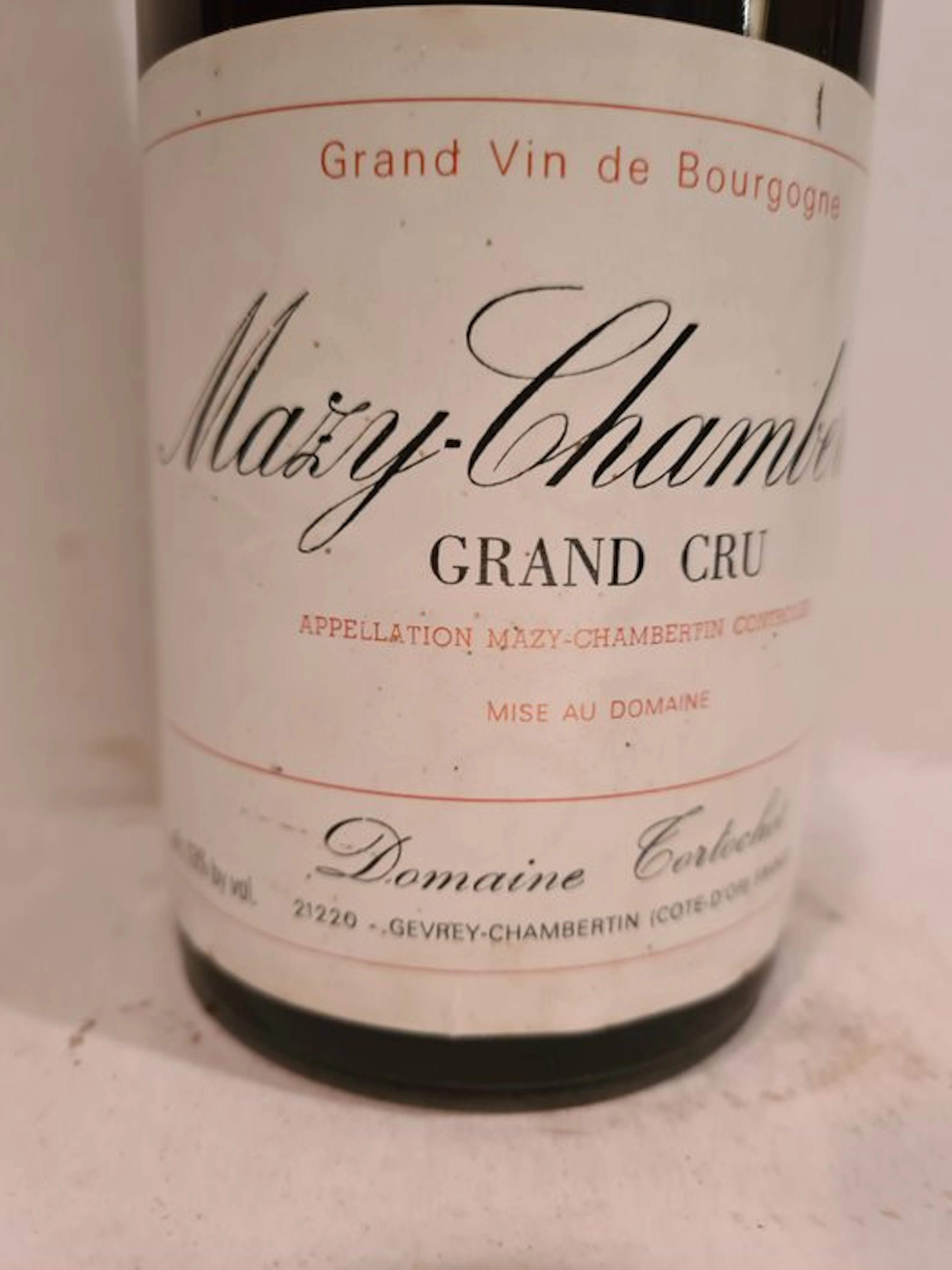 1993 Domaine Tortochot - Mazis-Chambertin Grand Cru - 1 Bottle (0.75L)