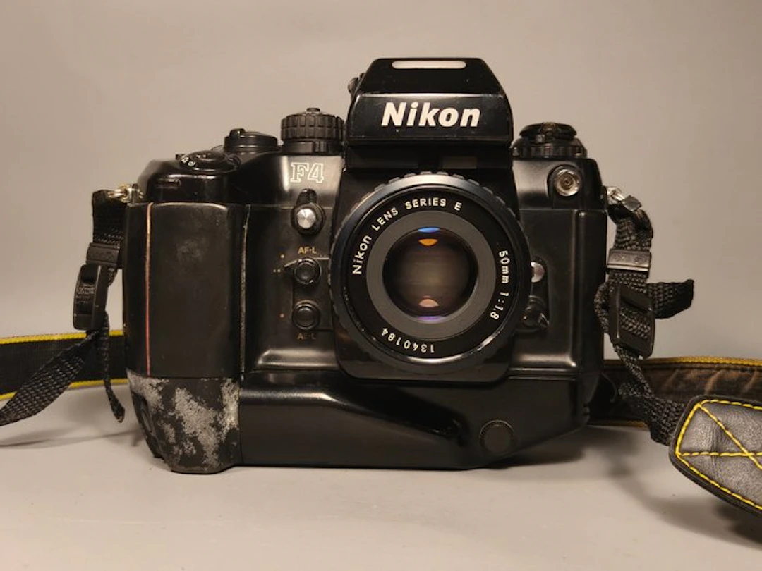 Nikon F4 + Nikon Lens Series E 50mm f/1.8 Analogue camera
