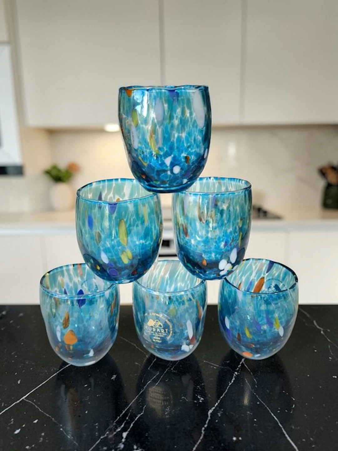 MurArt - MurArt - Drinking set (6) - Glass - Murrine