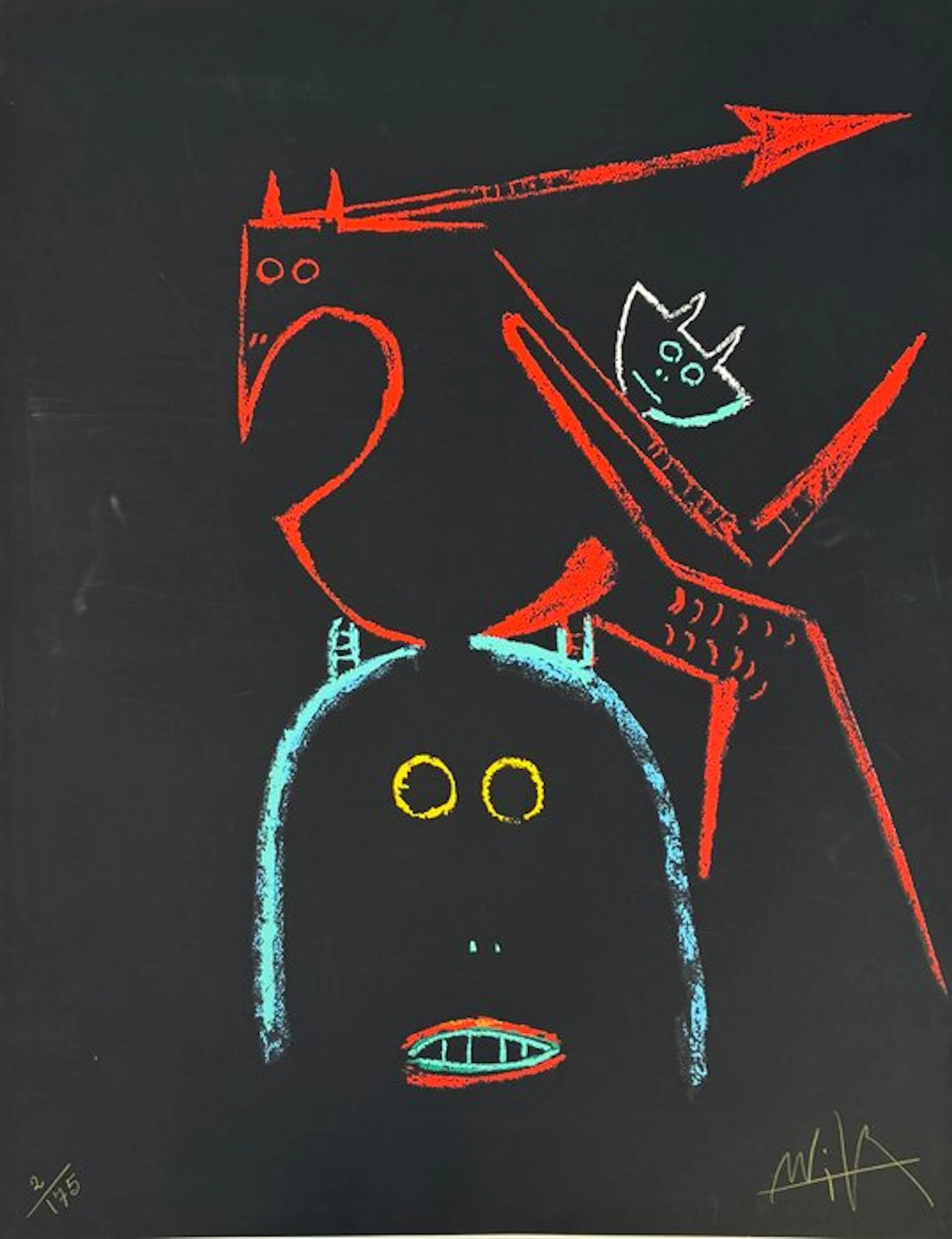 Wifredo Lam (1902-1982) - Sans titre - Chile 11 septembre...
