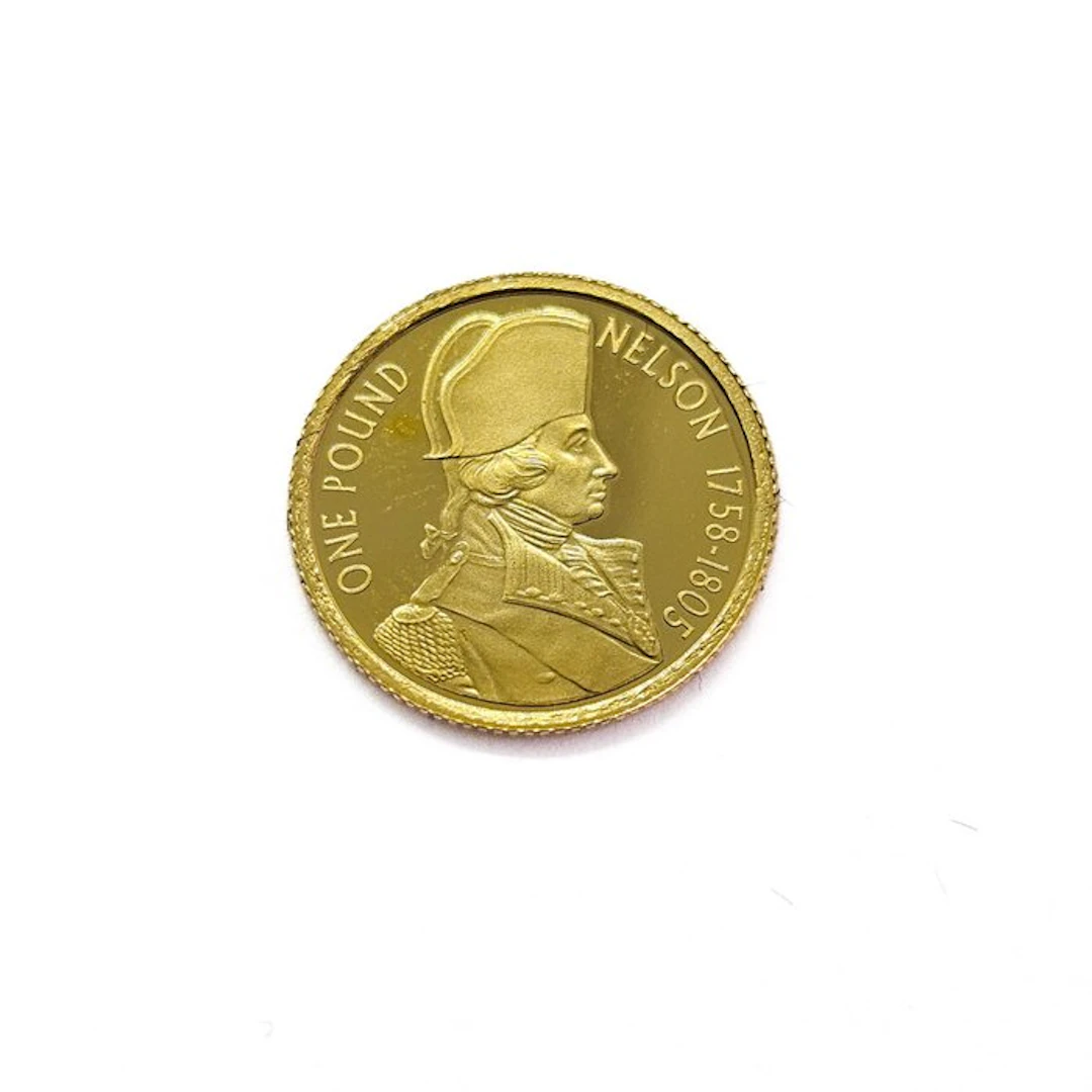 Alderney. 1 Pound 2005 Elizabeth II - Nelson
