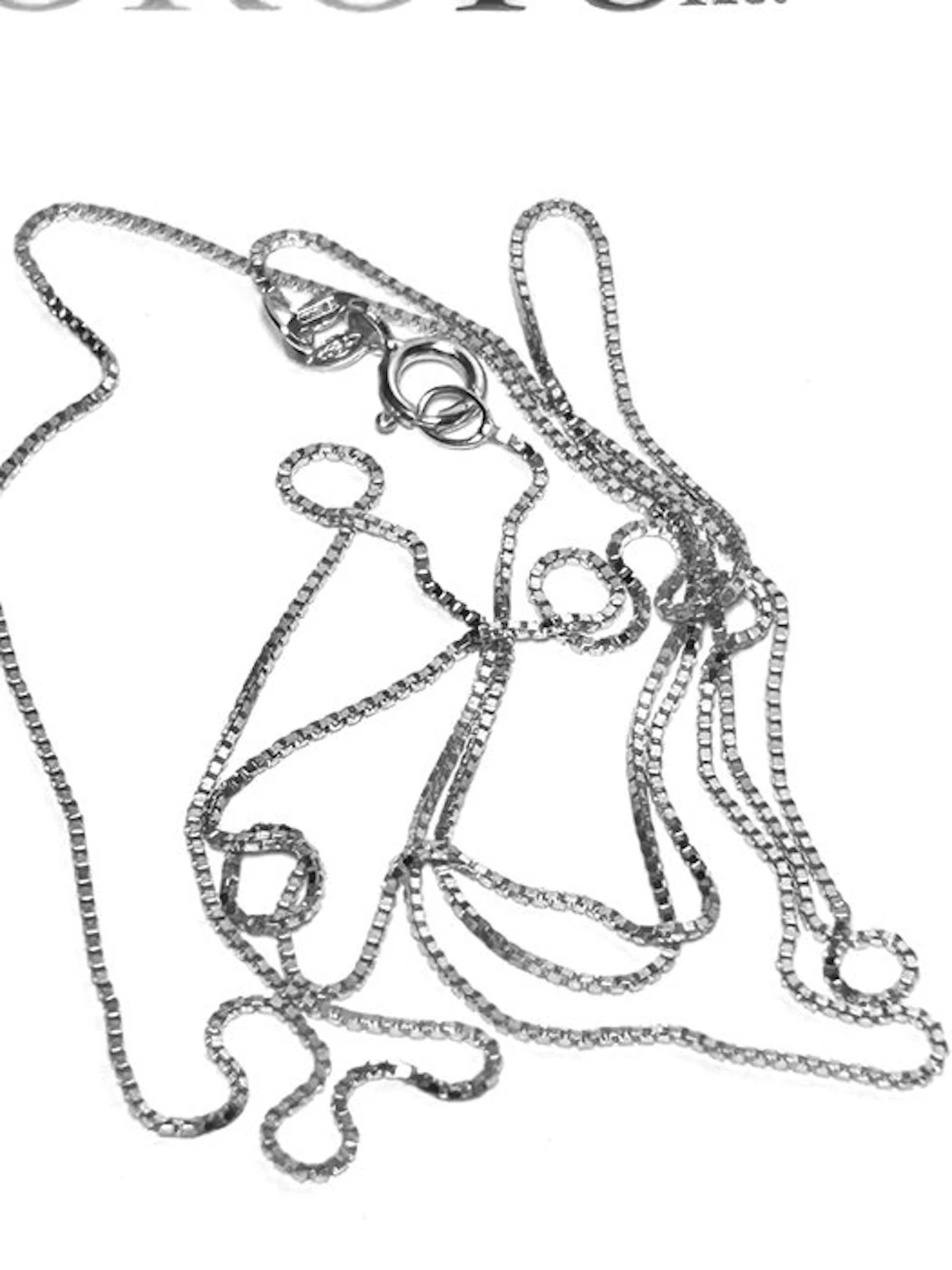 Necklace - 18 kt. White gold
