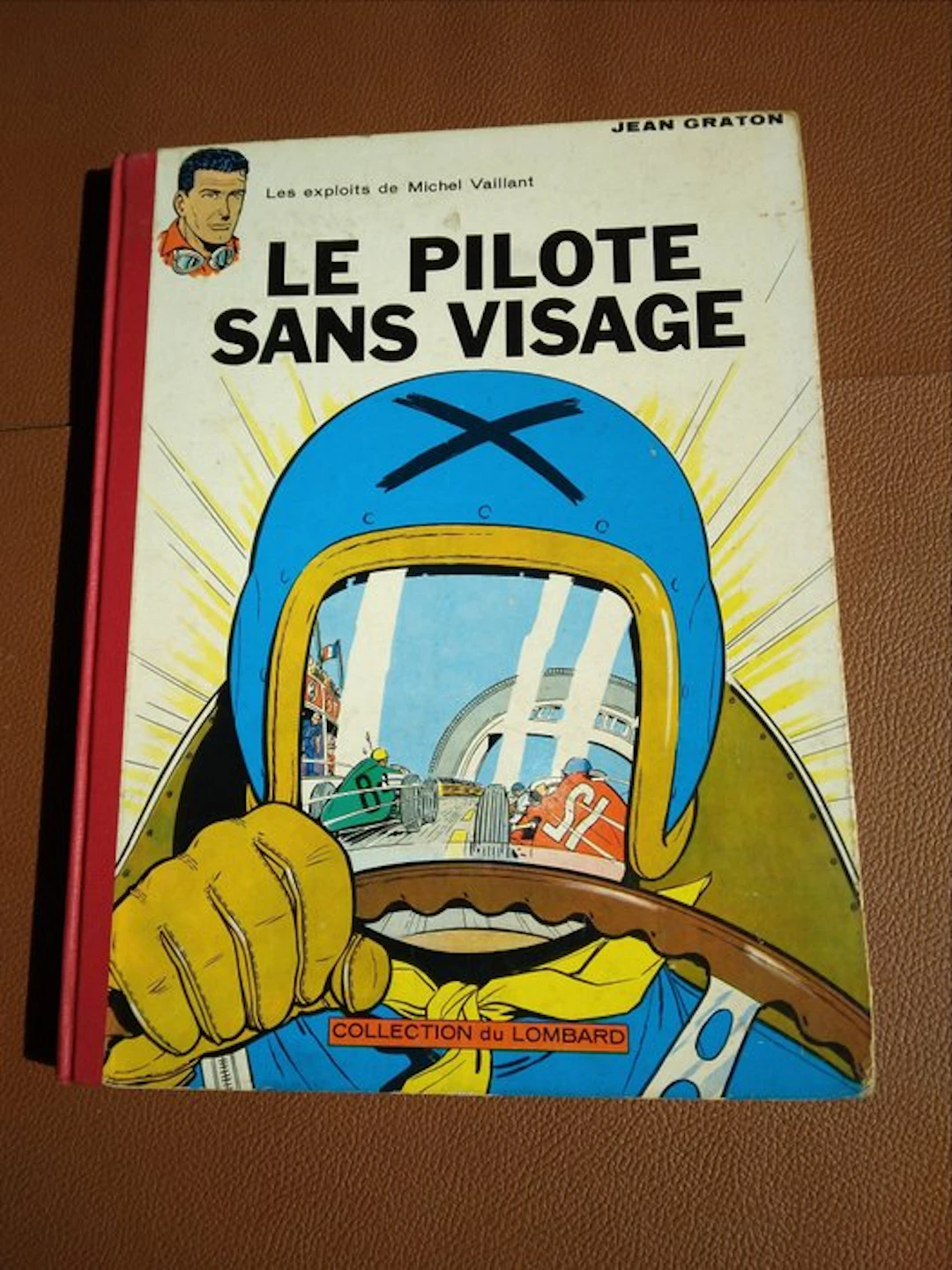 Michel Vaillant T2 - Le Pilote sans visage - C - 1 Album - First edition - 1960