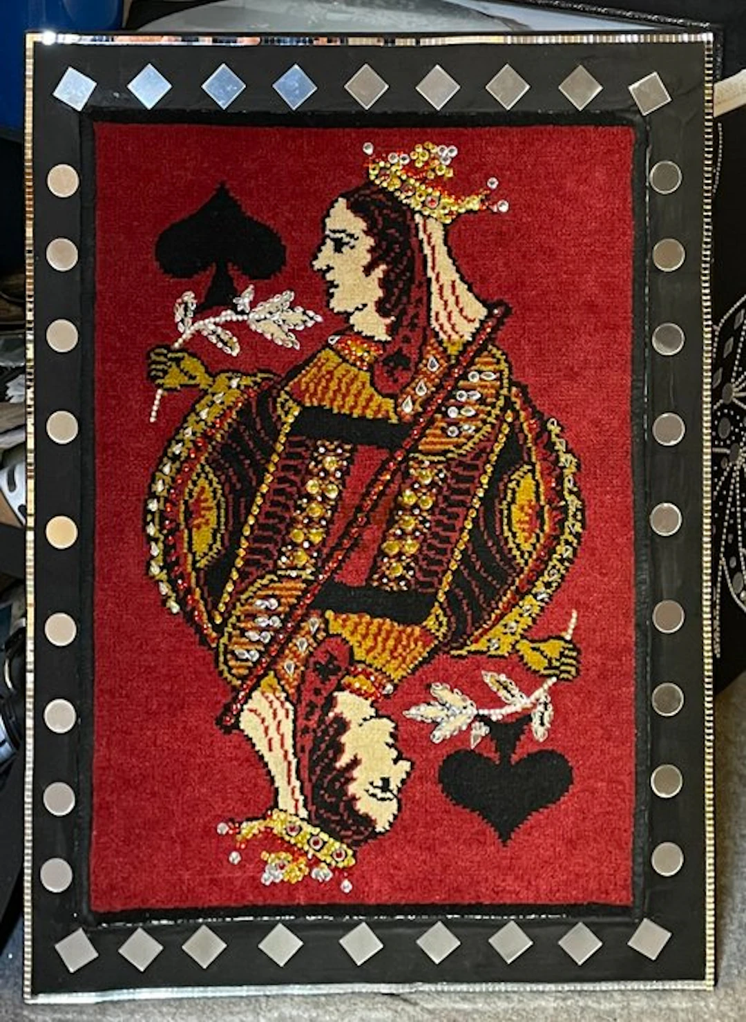 Tapestry - 75 cm - 55 cm - Queen of Hearts wall tapestry