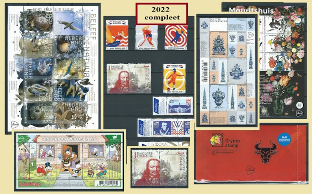 Netherlands 2022 - Complete year’s issues, mint.