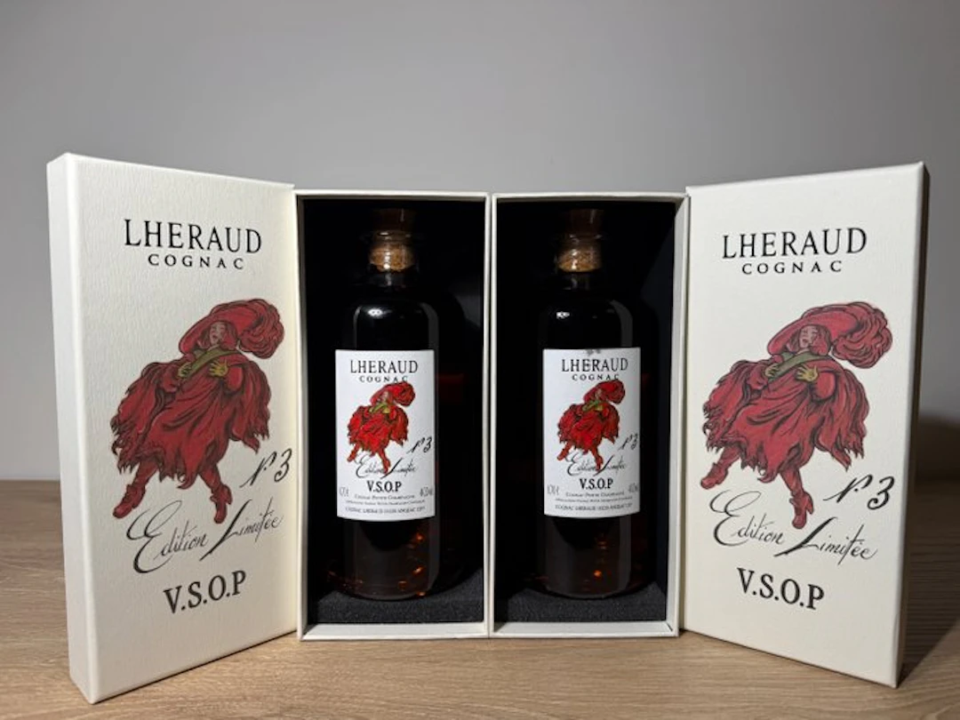 Lhéraud - Edition Limitée N°3 Cognac Petite Champagne VSOP - 70cl - 2 bottles