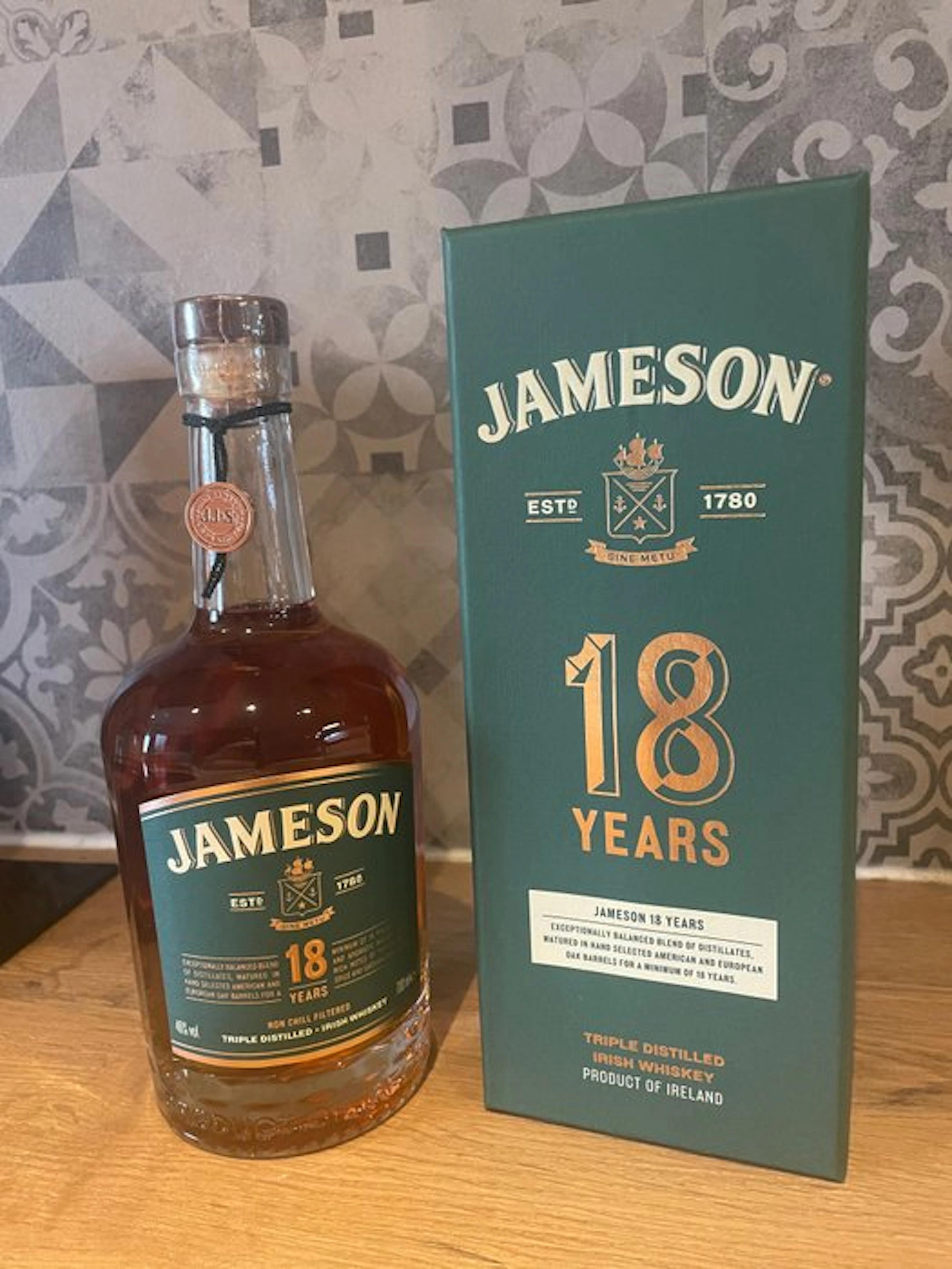 Jameson 18 years old - b. 2020s - 70cl