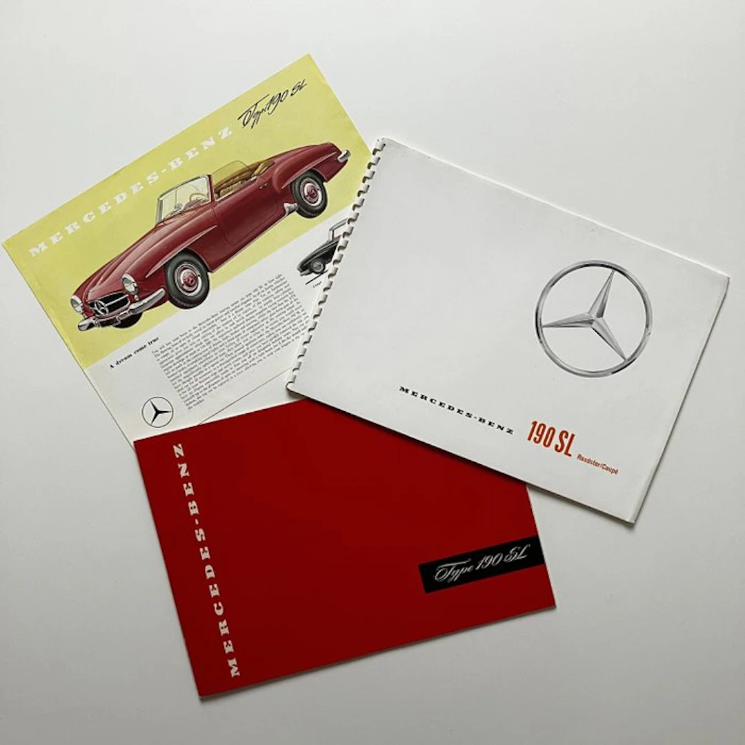 (FR/EN) MERCEDES 190 SL - Brochure - 1955-60