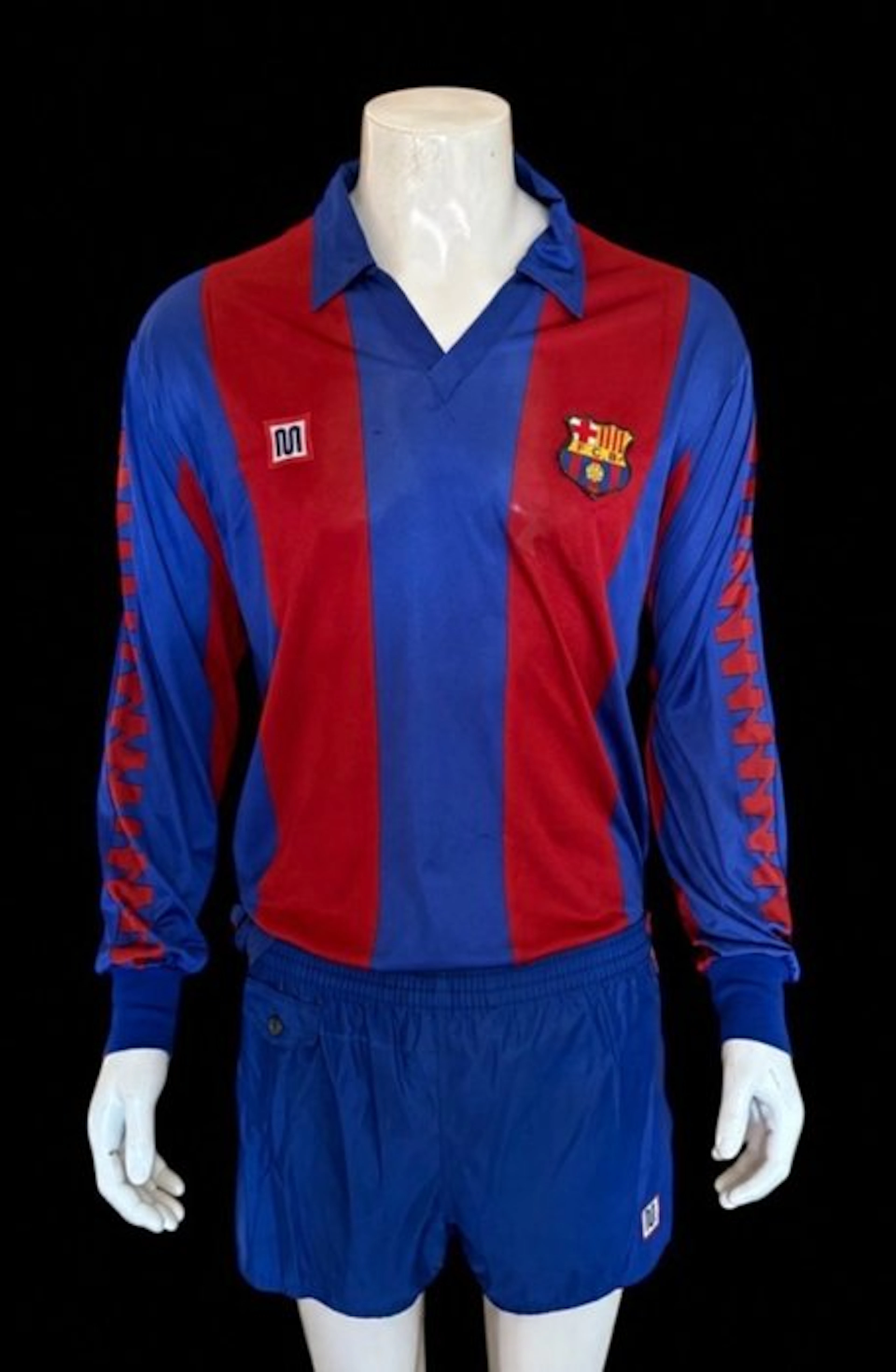 FC Barcelona - Spanish Football League - Diego Maradona - 1982 - Football shirt