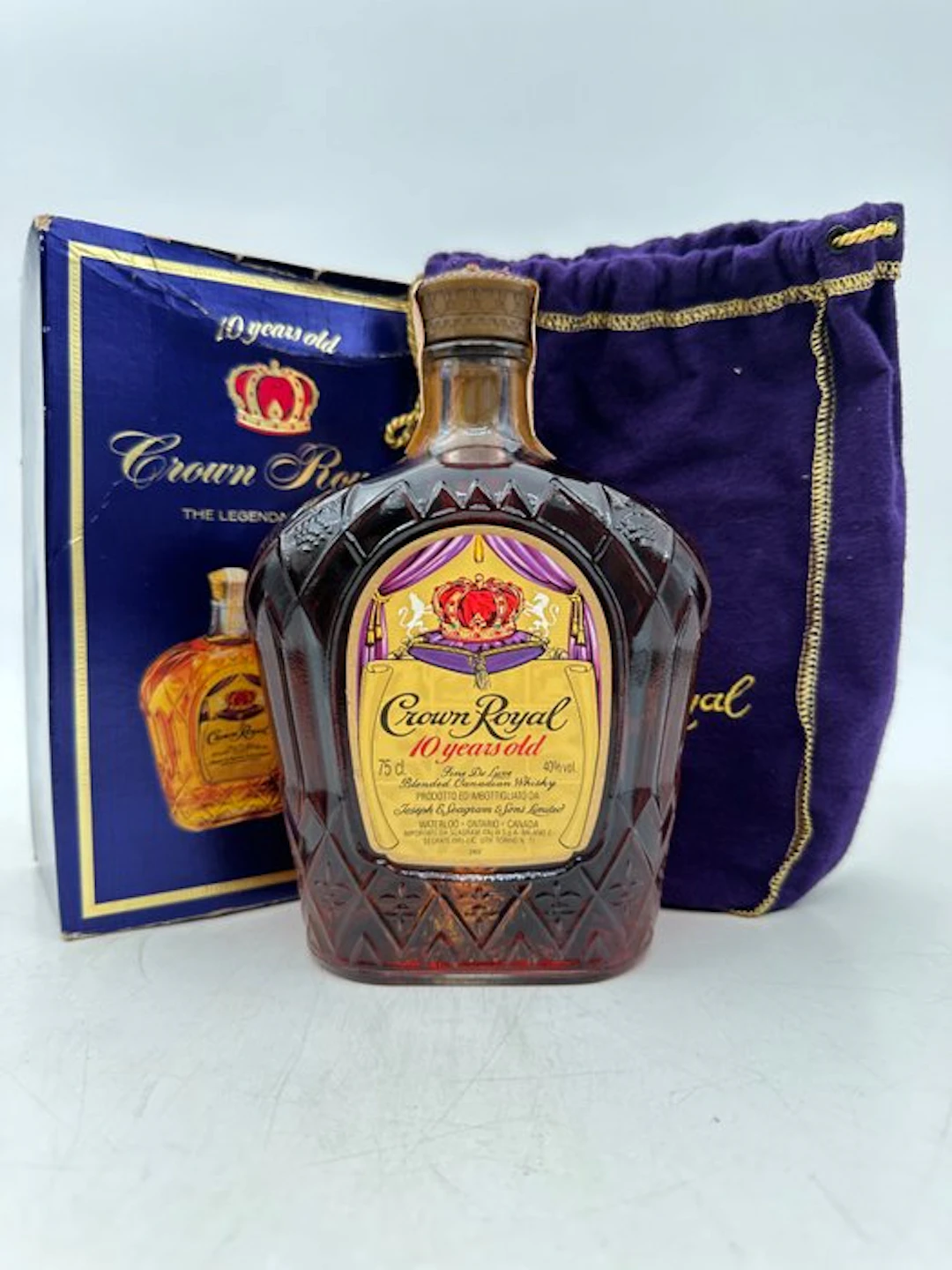 Crown Royal 1976 10 years old - Fine de Luxe - b. 1980s - 75cl