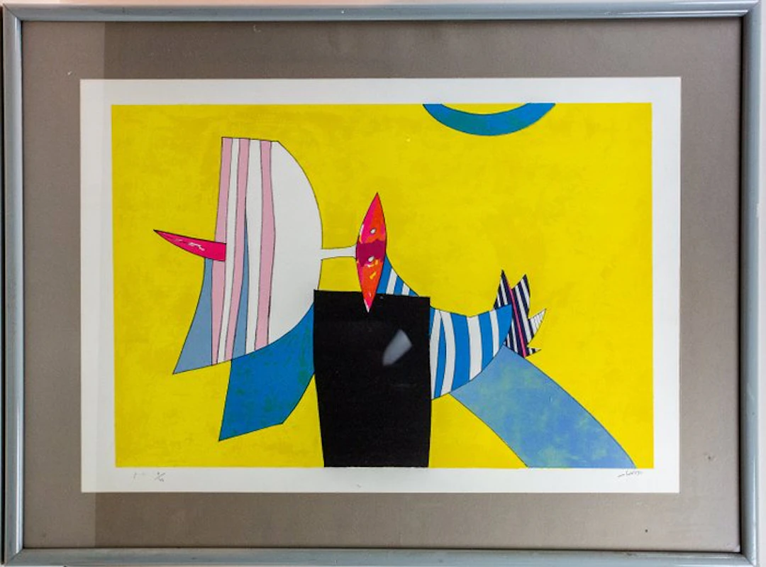 Gianni Dova (1925-1991) - Composizione Spazialista