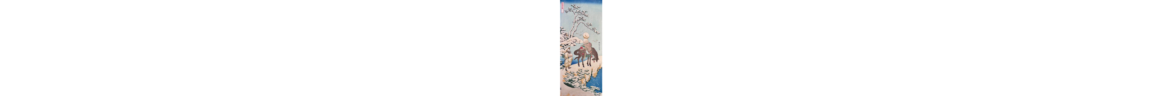 Horseman in Snow