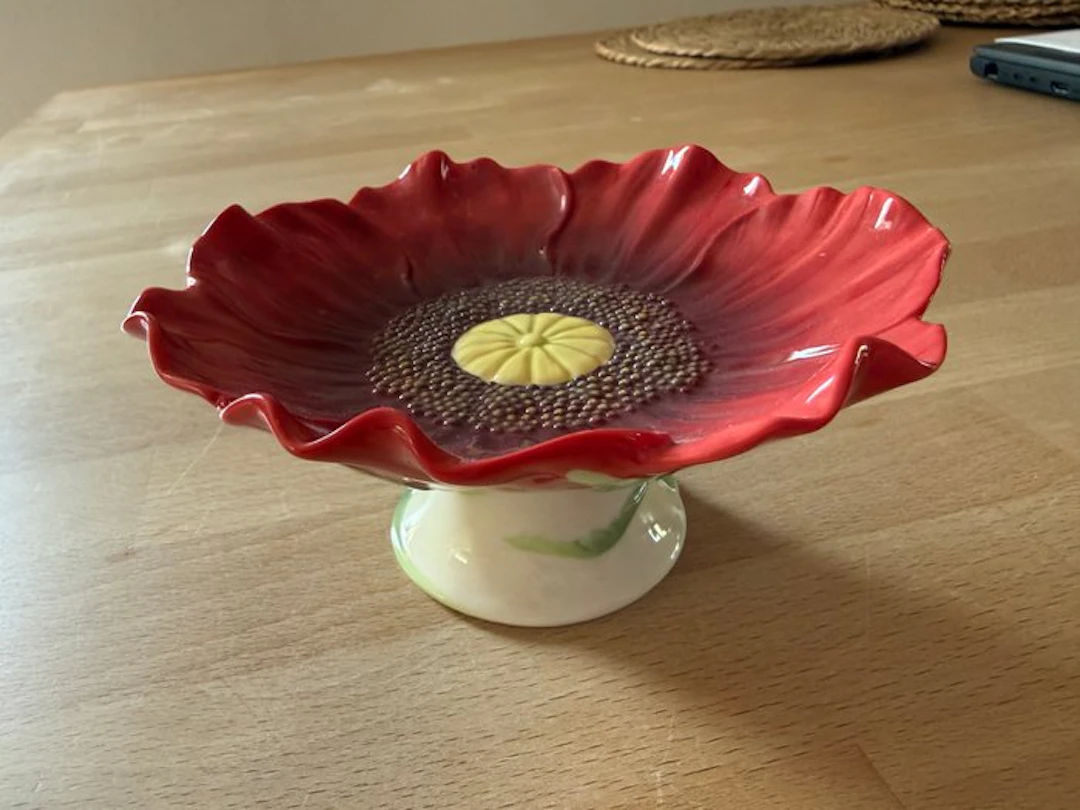 Franz Chen - Wei Xue-Mei - Stem bowl - Porcelain