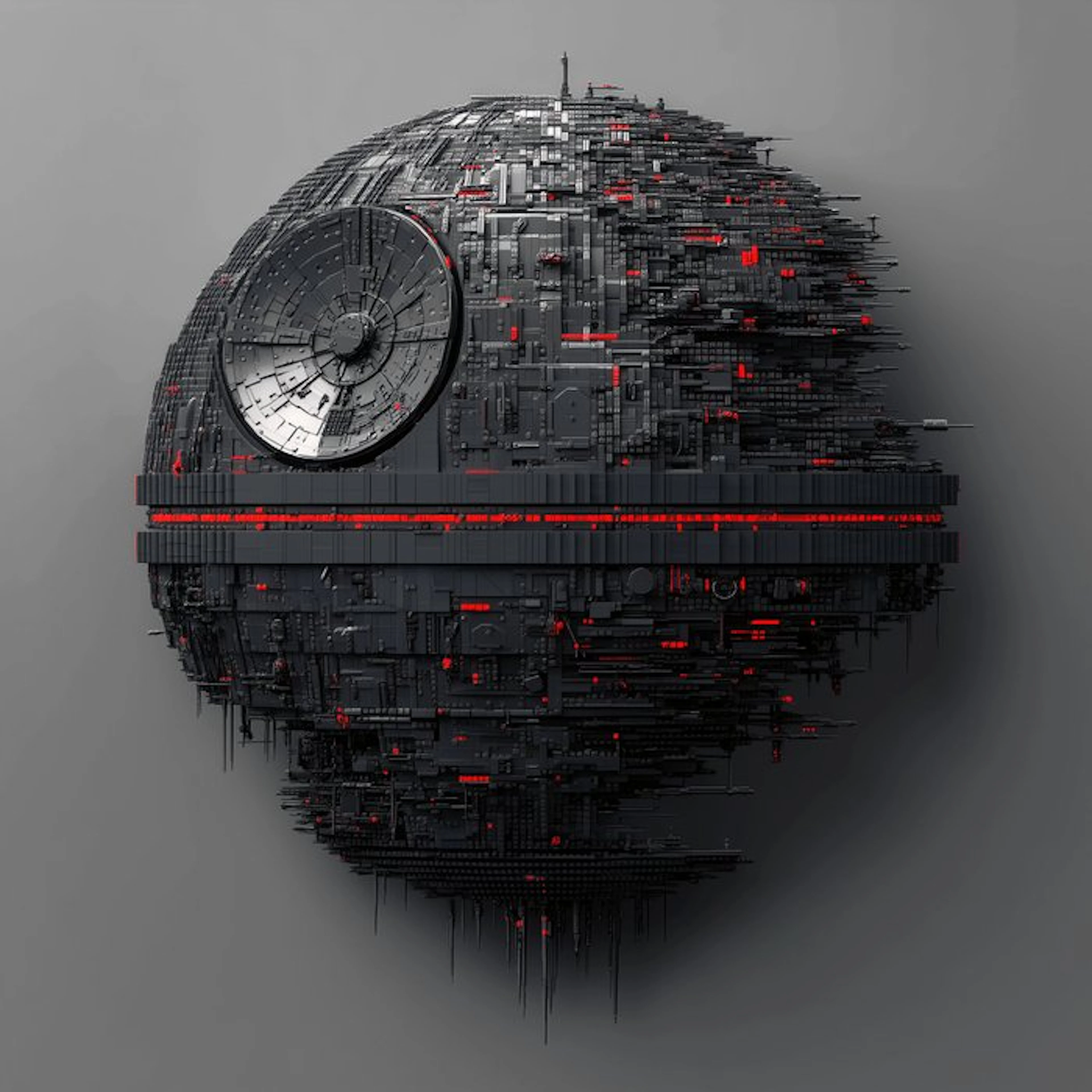 Artxlife - Black Lego Death Star