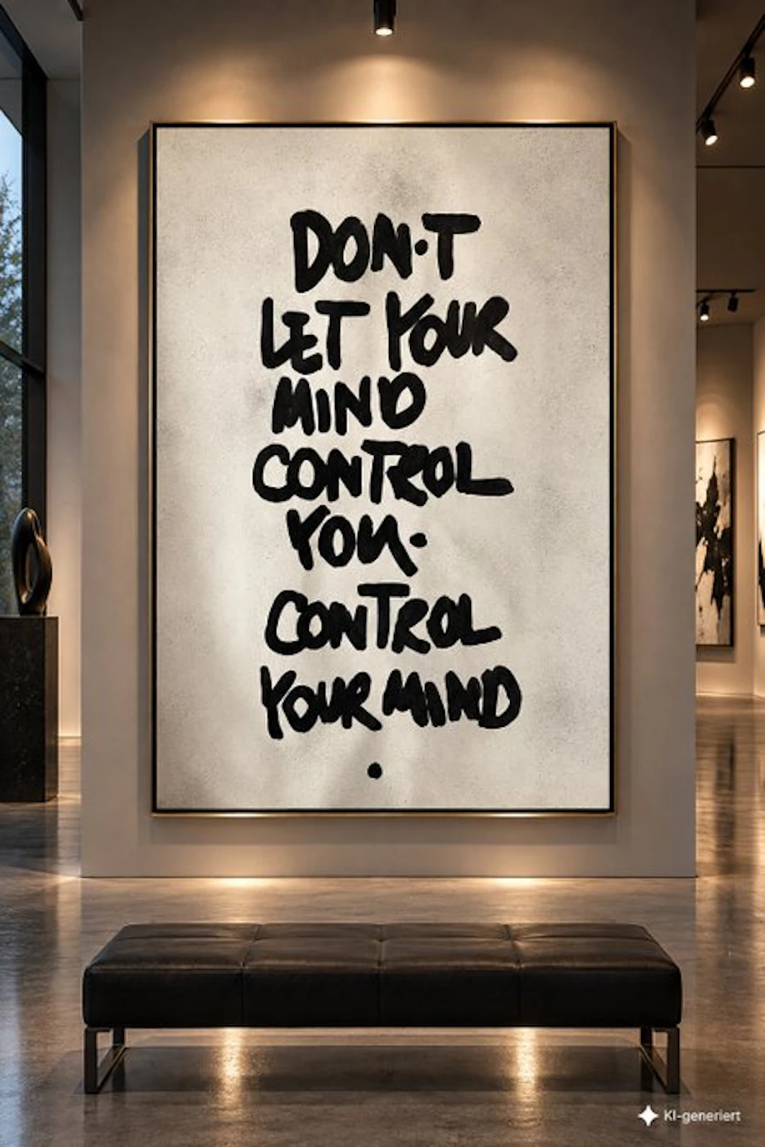 Timo Wedell - Master Your Thoughts - XL - Street Pop Art
