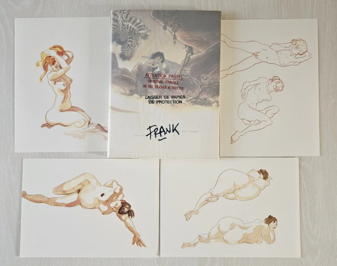 Frank Pé - Entretien avec Frank + 4x tiré à part - B +...